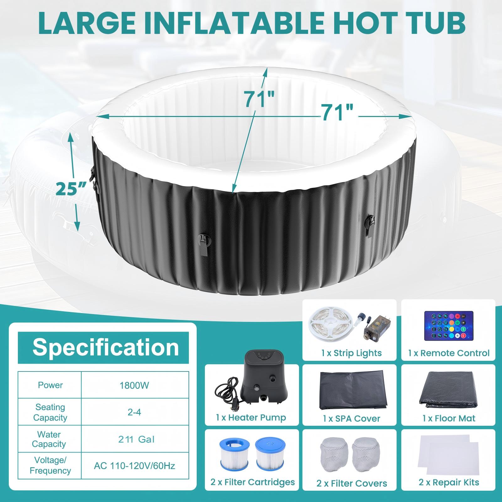 MOONCOOL TUB-Y4L-A1-LS03 spas - View #2