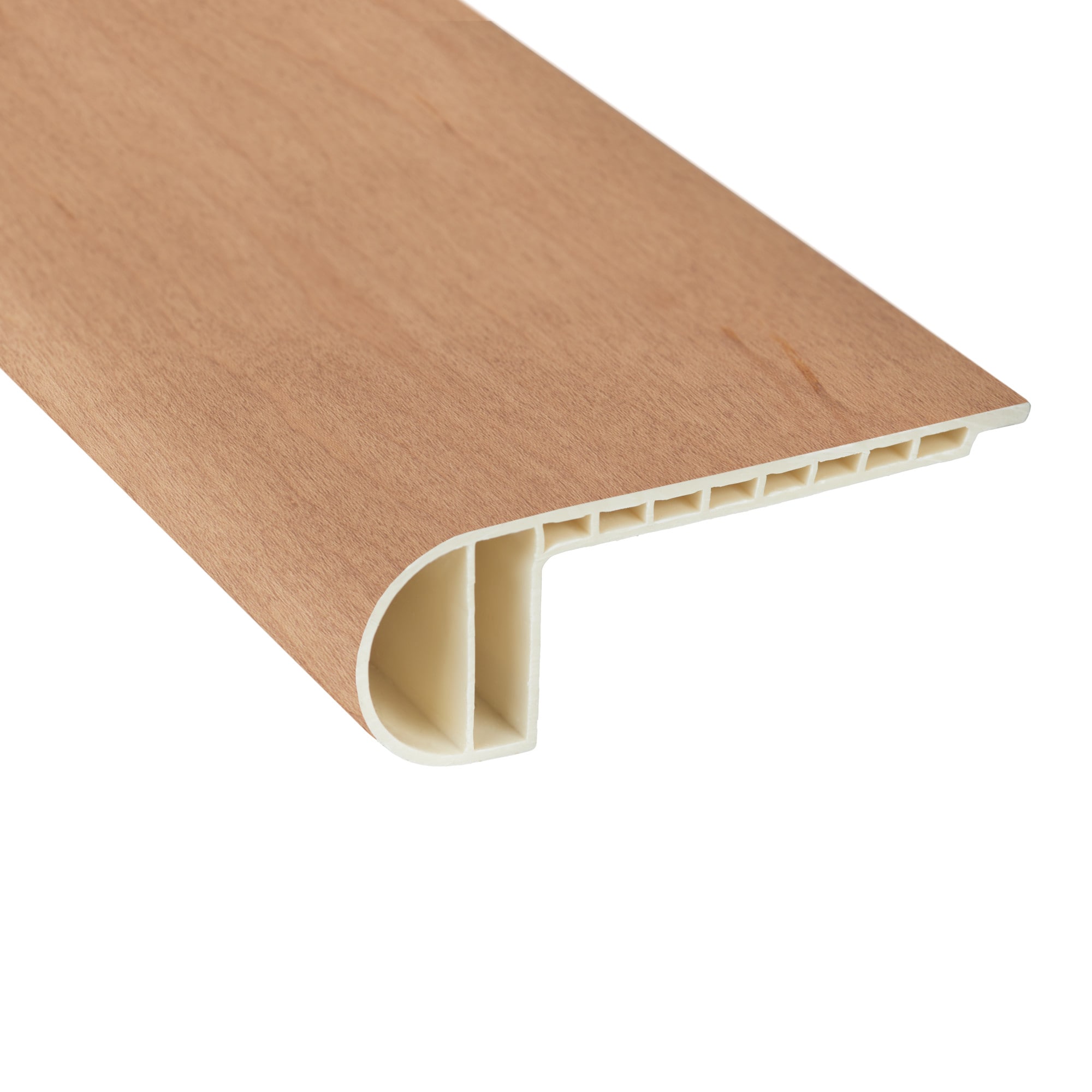 SMARTCORE LFSN401113 Naturals 2.07-Inches x 94.00-Inches x 0.748-Inches Monteagle Finished Wood veneer with vinyl core Maple Flush Stair Nosing