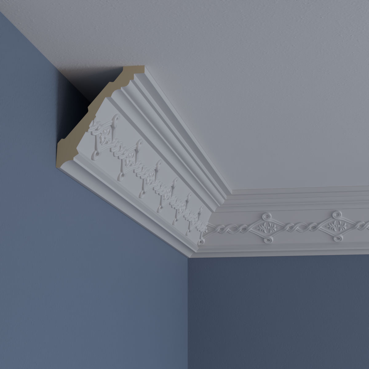 Ekena Millwork MLD04X04X06KD-CASE-2 Crown-Moulding - View #10