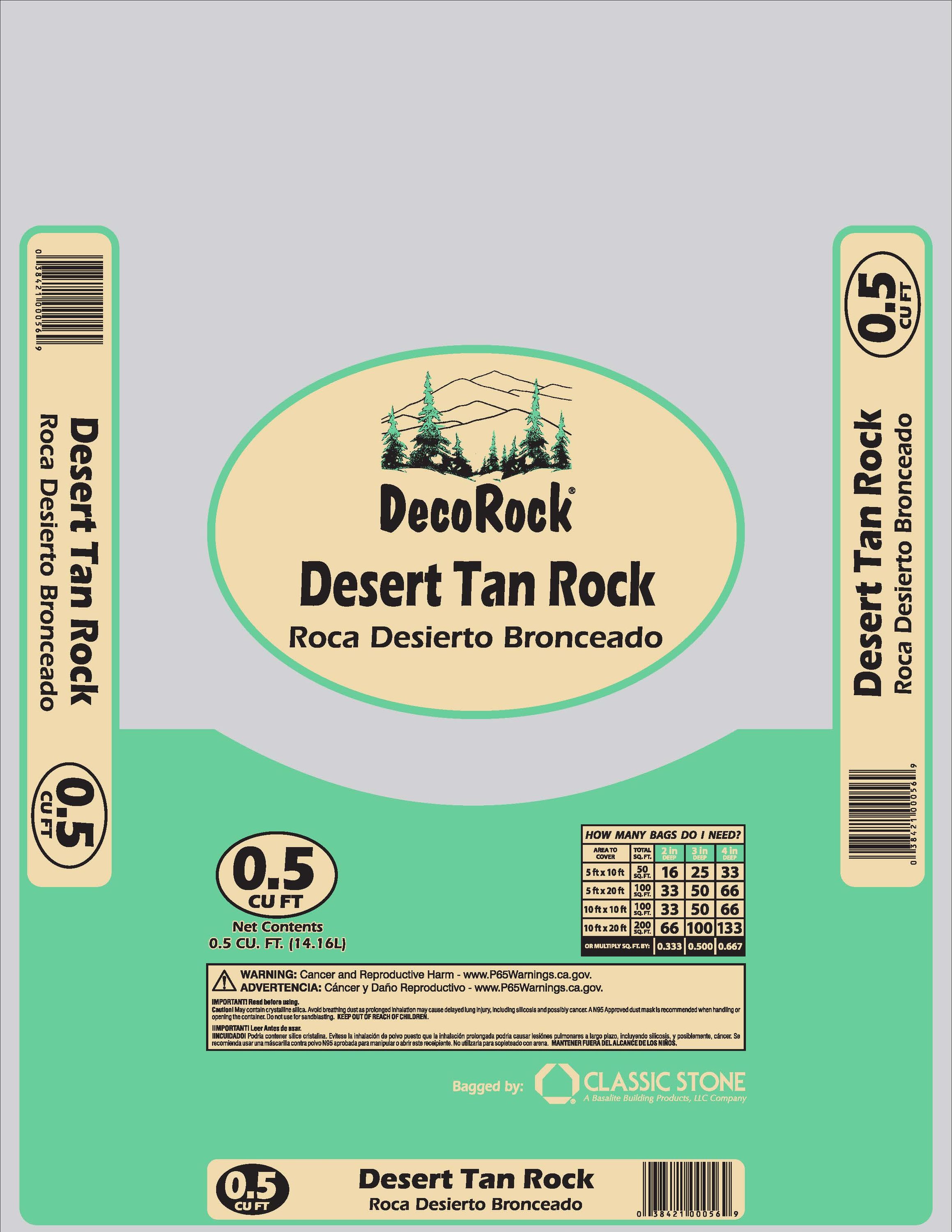 R1RRG12L 0.5 Cubic feet 40-lb Brown Garden rock ( 0.5 - 3.0-in Rock Size )