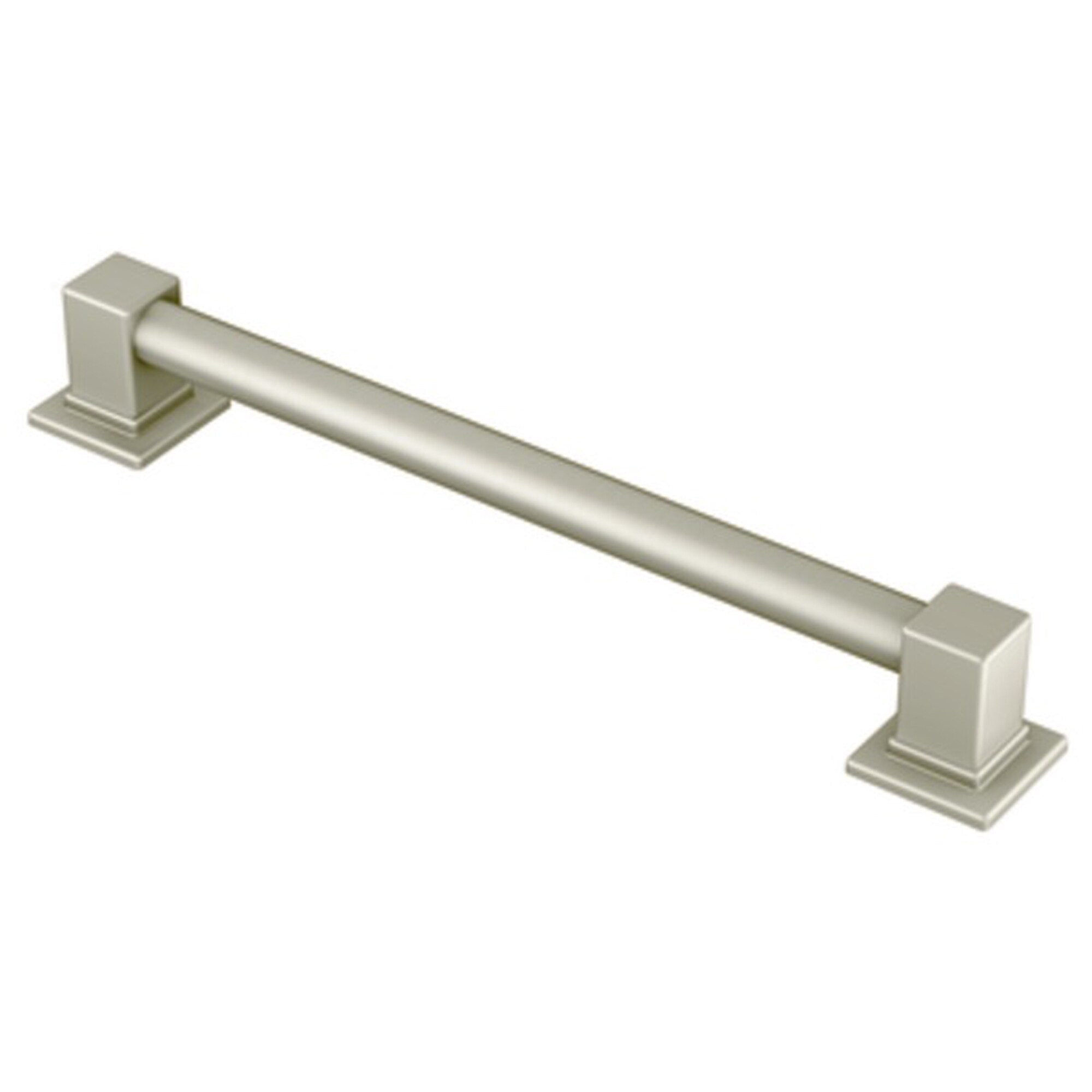 Moen YG8824BN 24-in Brushed Nickel Wall mount ADA Compliant Grab Bar ( 3-lb Weight Capacity )