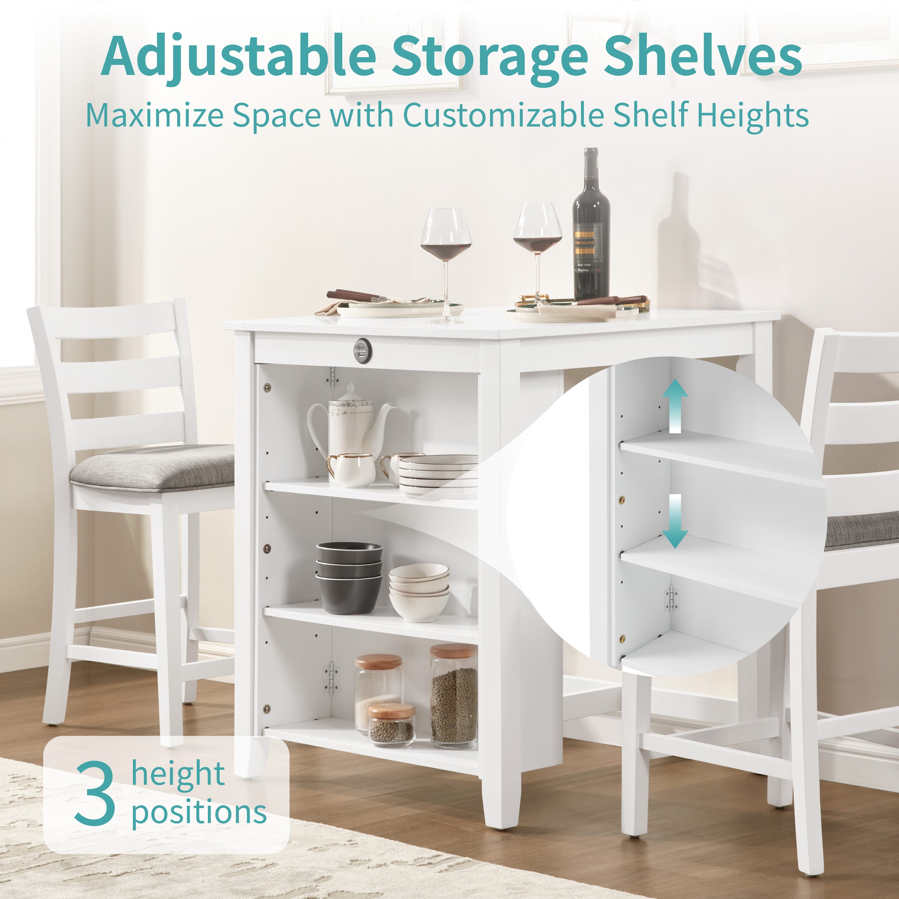 Tatayosi JL-5P186326 Dining-Tables - View #3