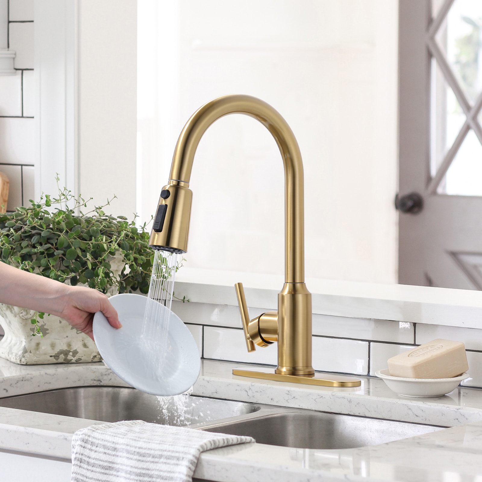 WOWOW 2312701G-LW Kitchen-Faucets - View #2