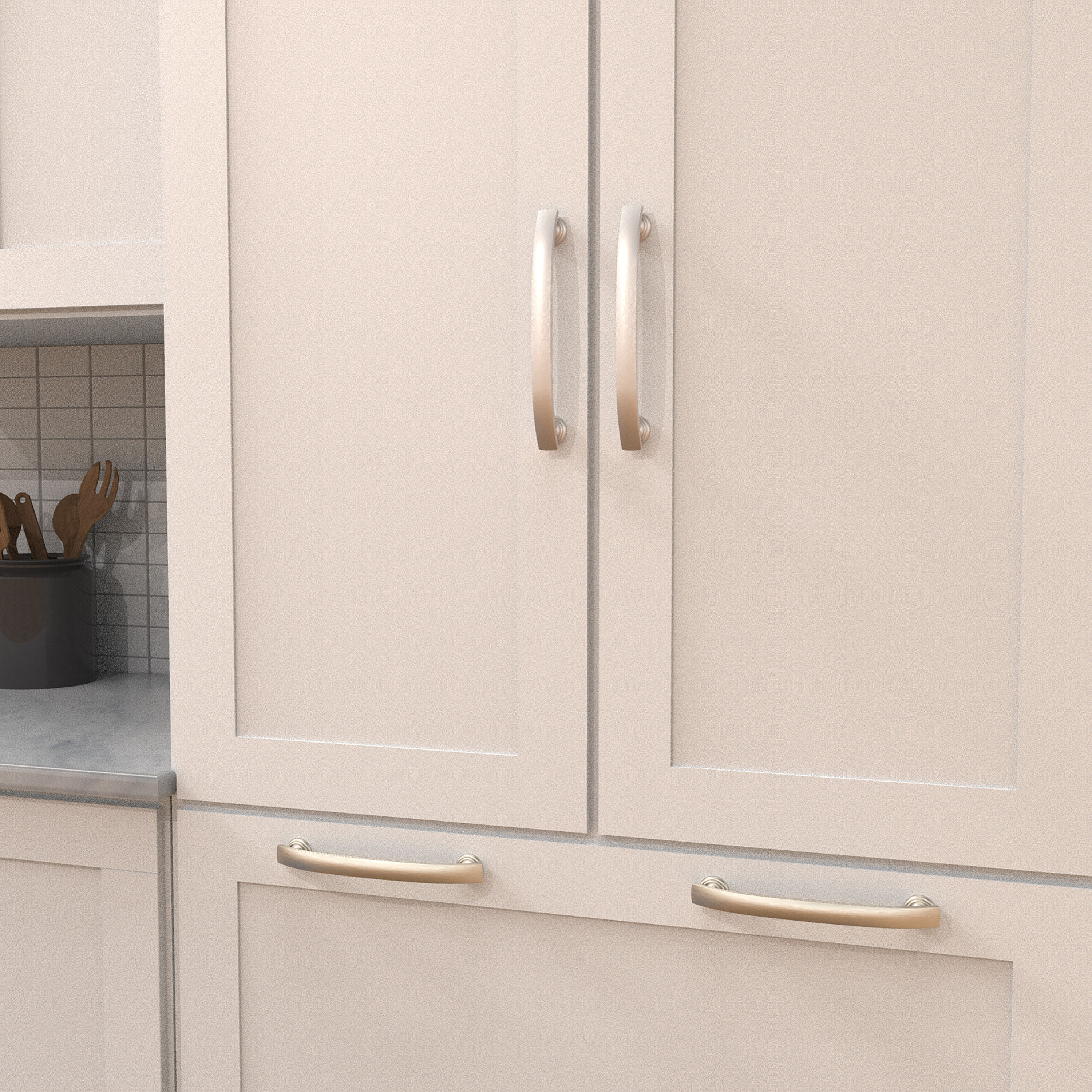 Hickory Hardware P2146-SS-5B Cabinet-Pulls - View #3