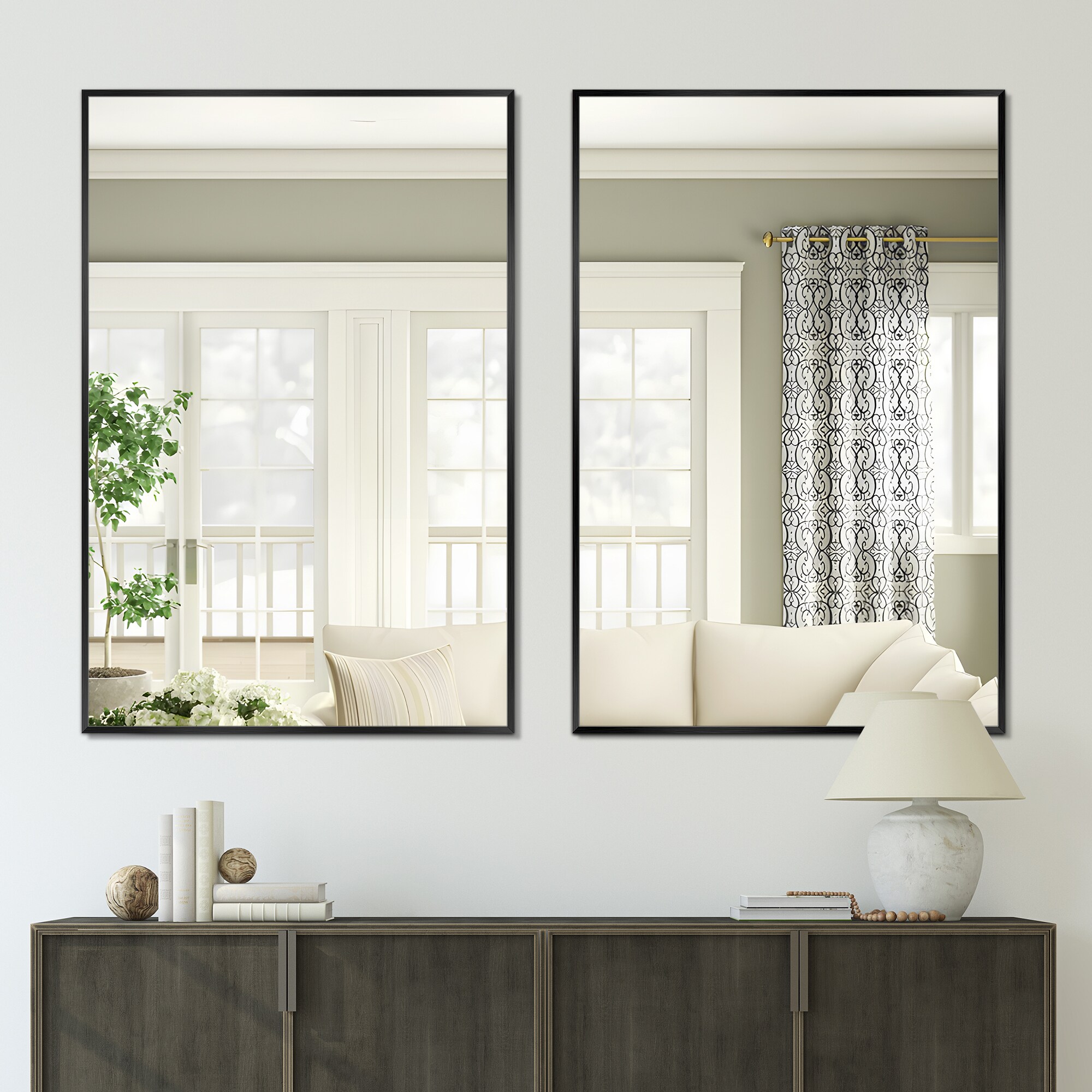Dovelina LS-24011120 Framed-Bath-Mirrors - View #3