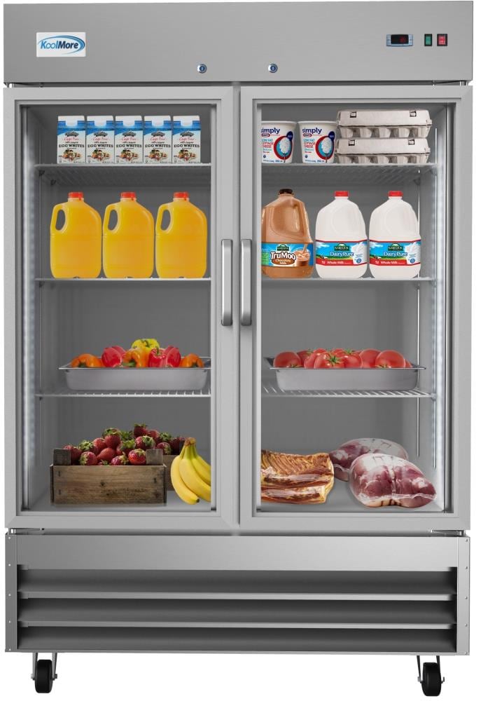 commercial stainless steel refrigerator