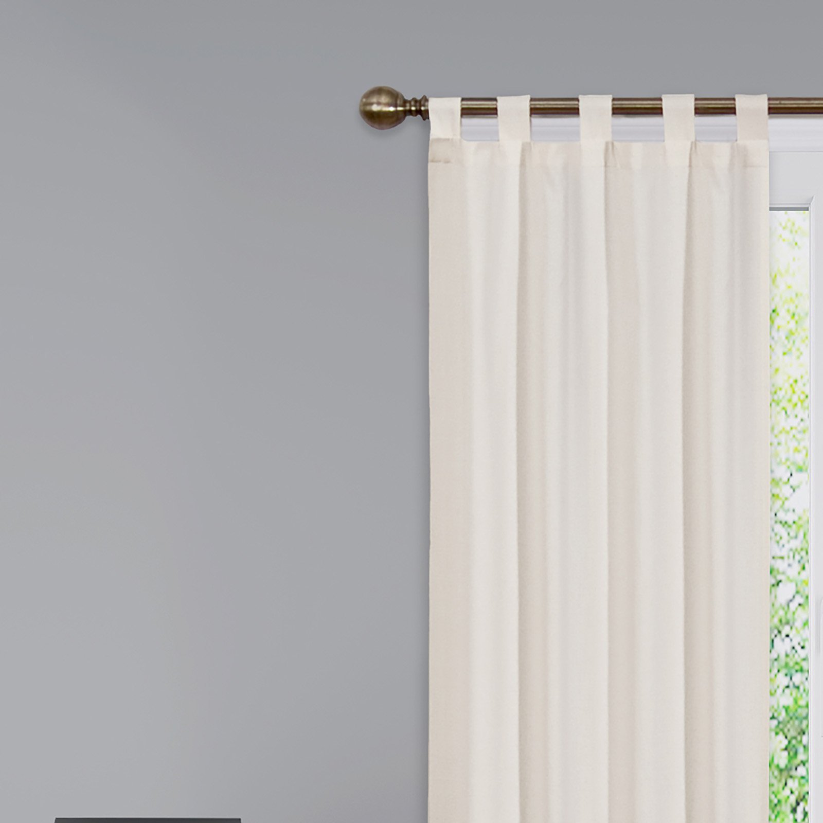 Pairs To Go 15999060X084GRE curtains - View #4