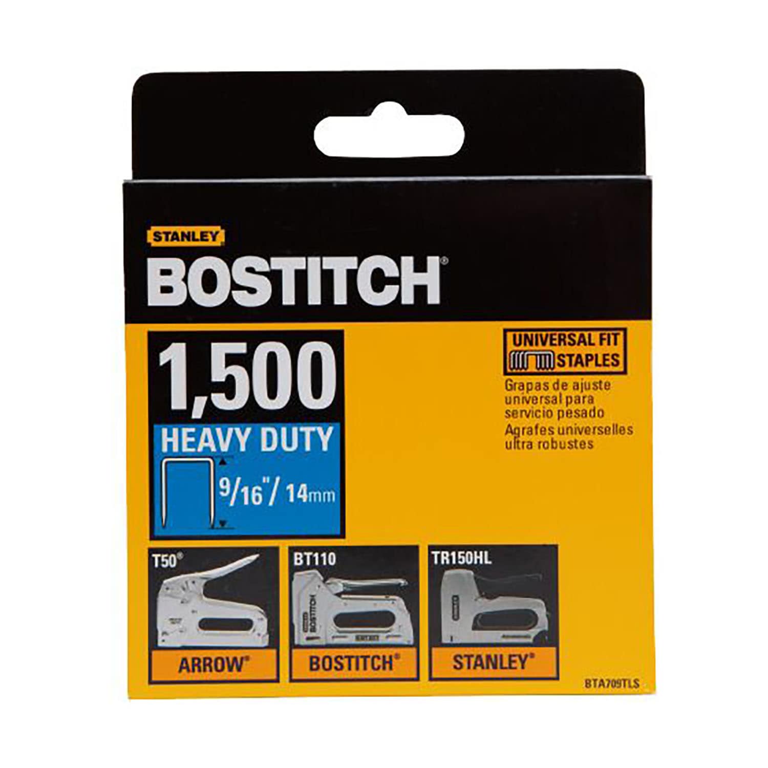 Bostitch Bostitch S4/16NC Heavy Duty Staples 20mm length Tatty box 