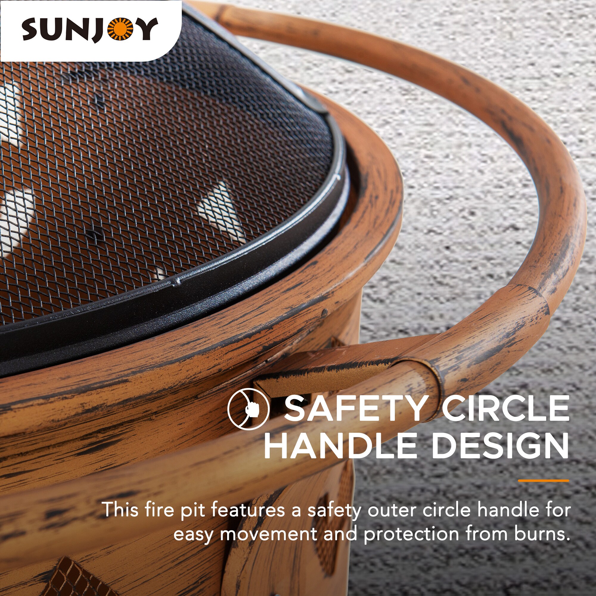 Sunjoy A301026900 Outdoor-Woodburning-Firepits - View #6
