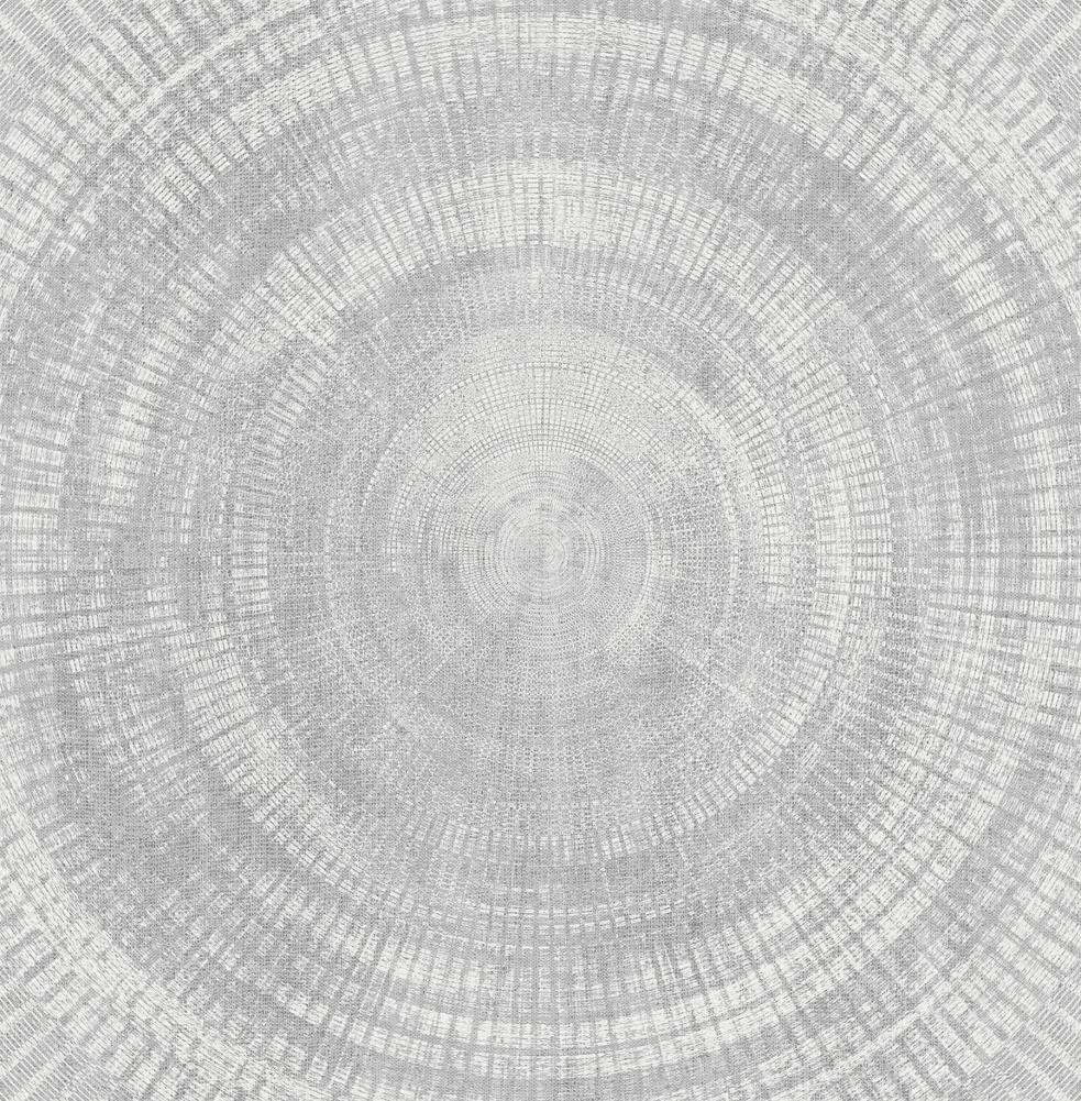 A-Street Prints 2949-61109 Imprint 56.4-Sq. Feet Neutral Paper Medallion Unpasted Wallpaper