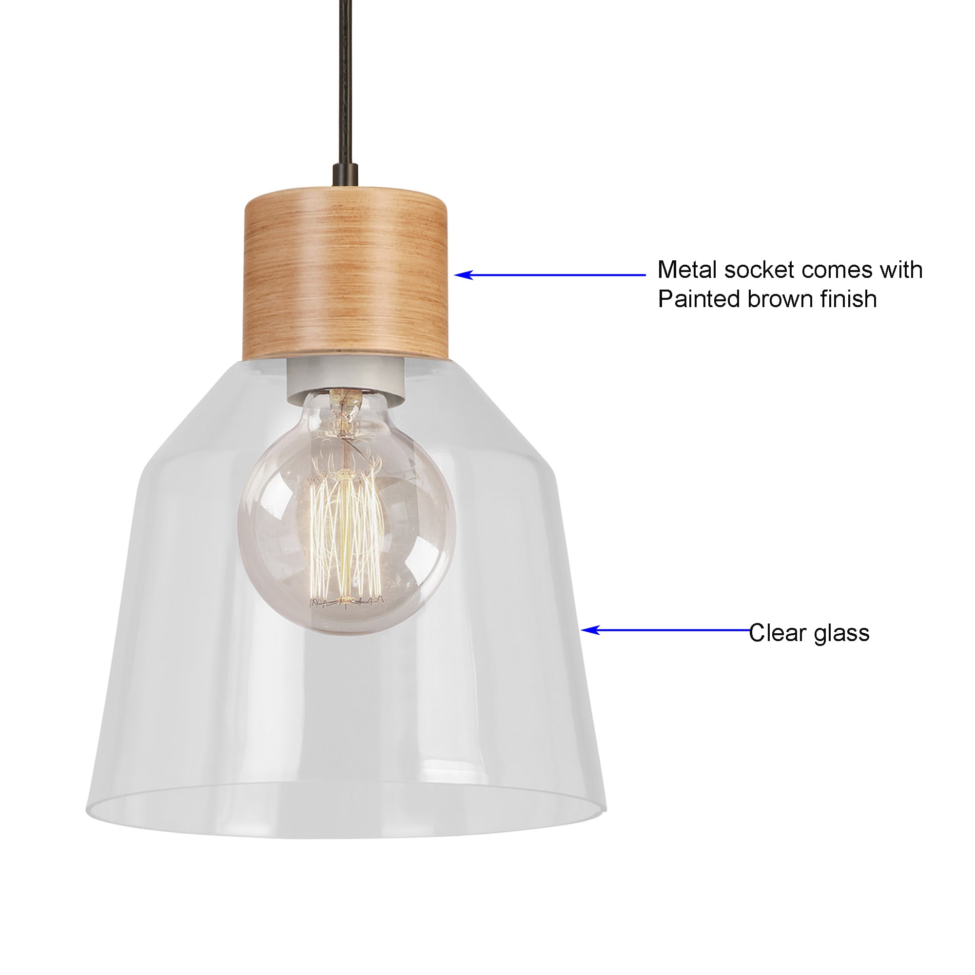 allen + roth KIL8991A BROWN Pendant-Lights - View #6