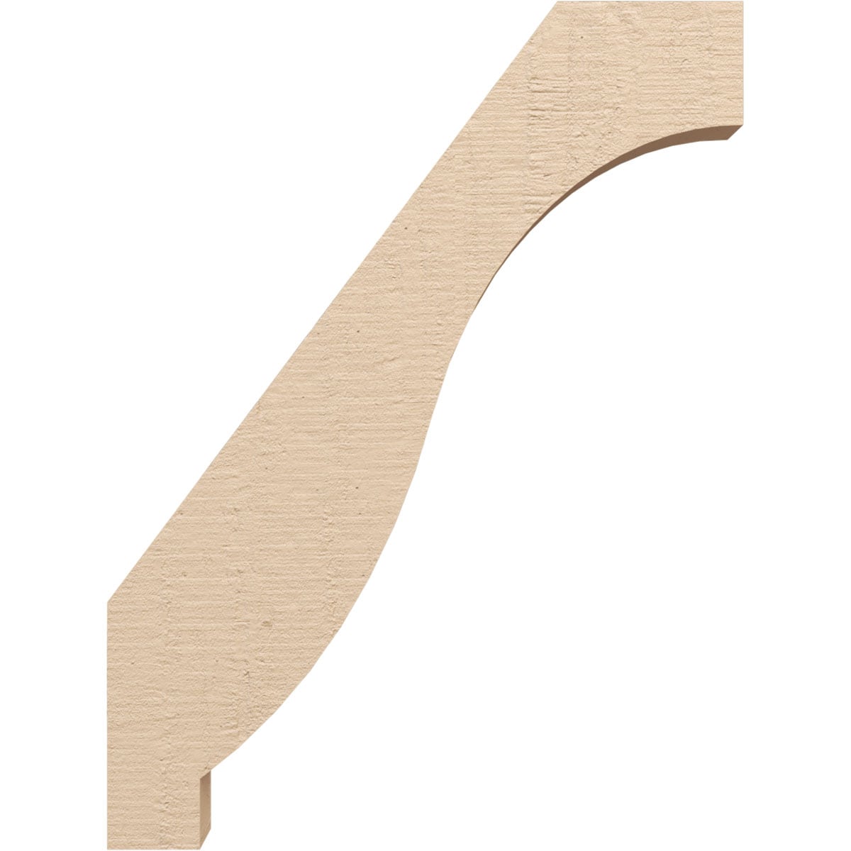 Ekena Millwork BRCUR03X18X24BKRRCPR braces - View #4