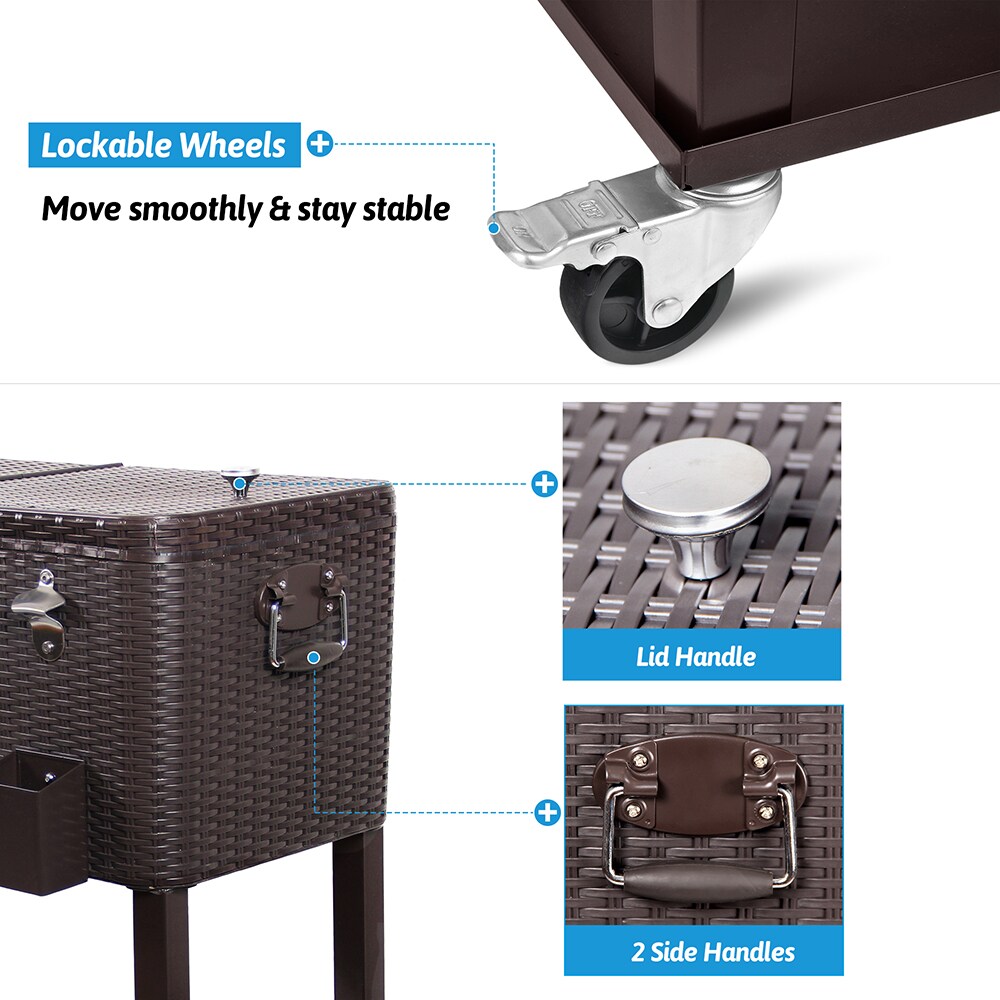 UPHA COOLER-BRONZE Beverage-Coolers - View #6