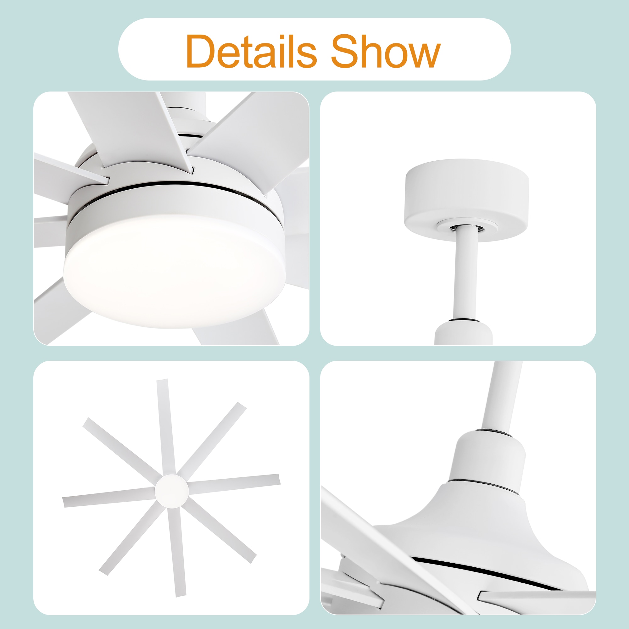 Breezary 23012-AW Ceiling-Fans - View #3