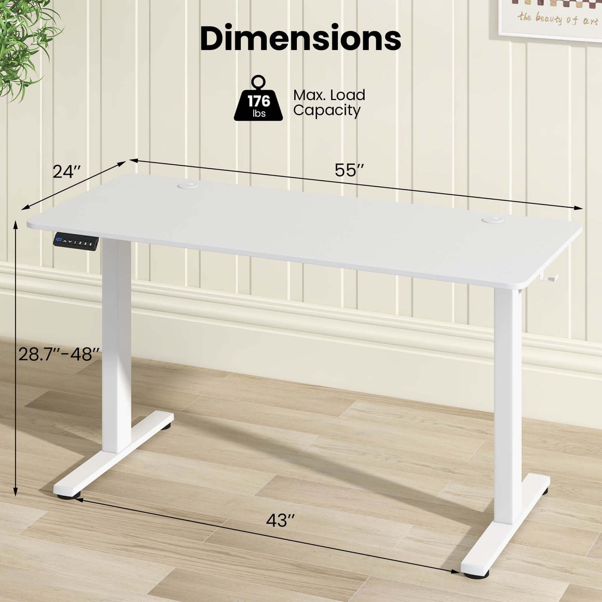 Costway HCST01861 desks - View #2