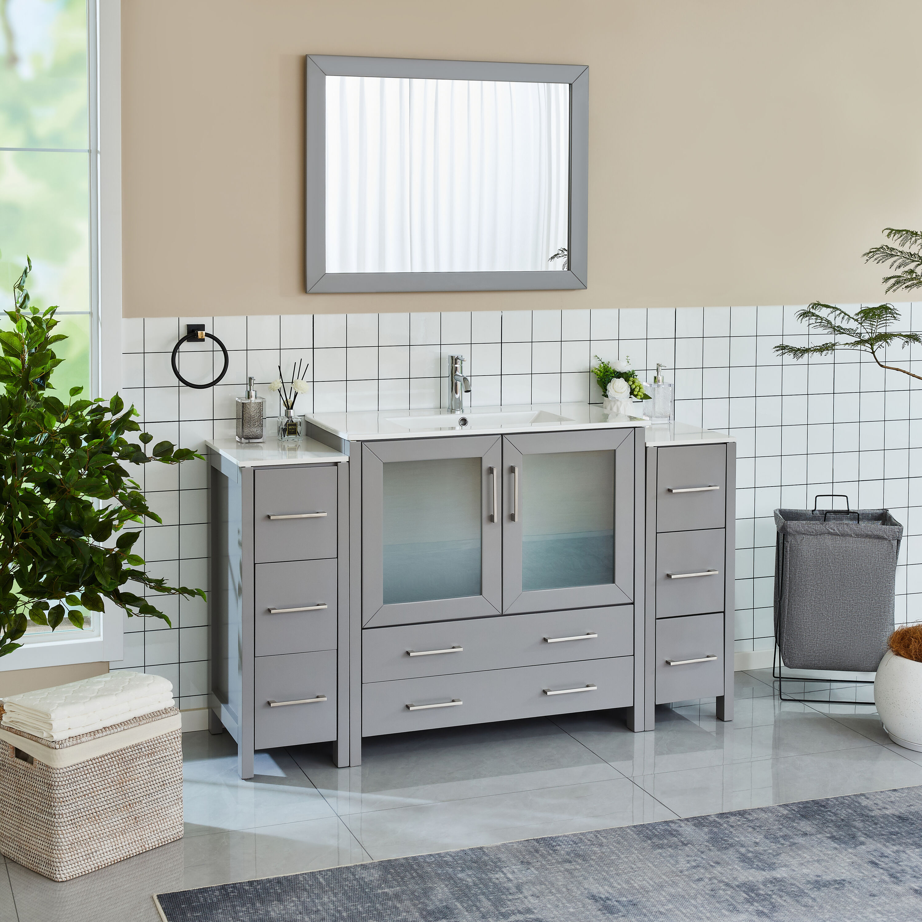Vanity Art VA3036-60G Bath-Vanity-Combo - View #8