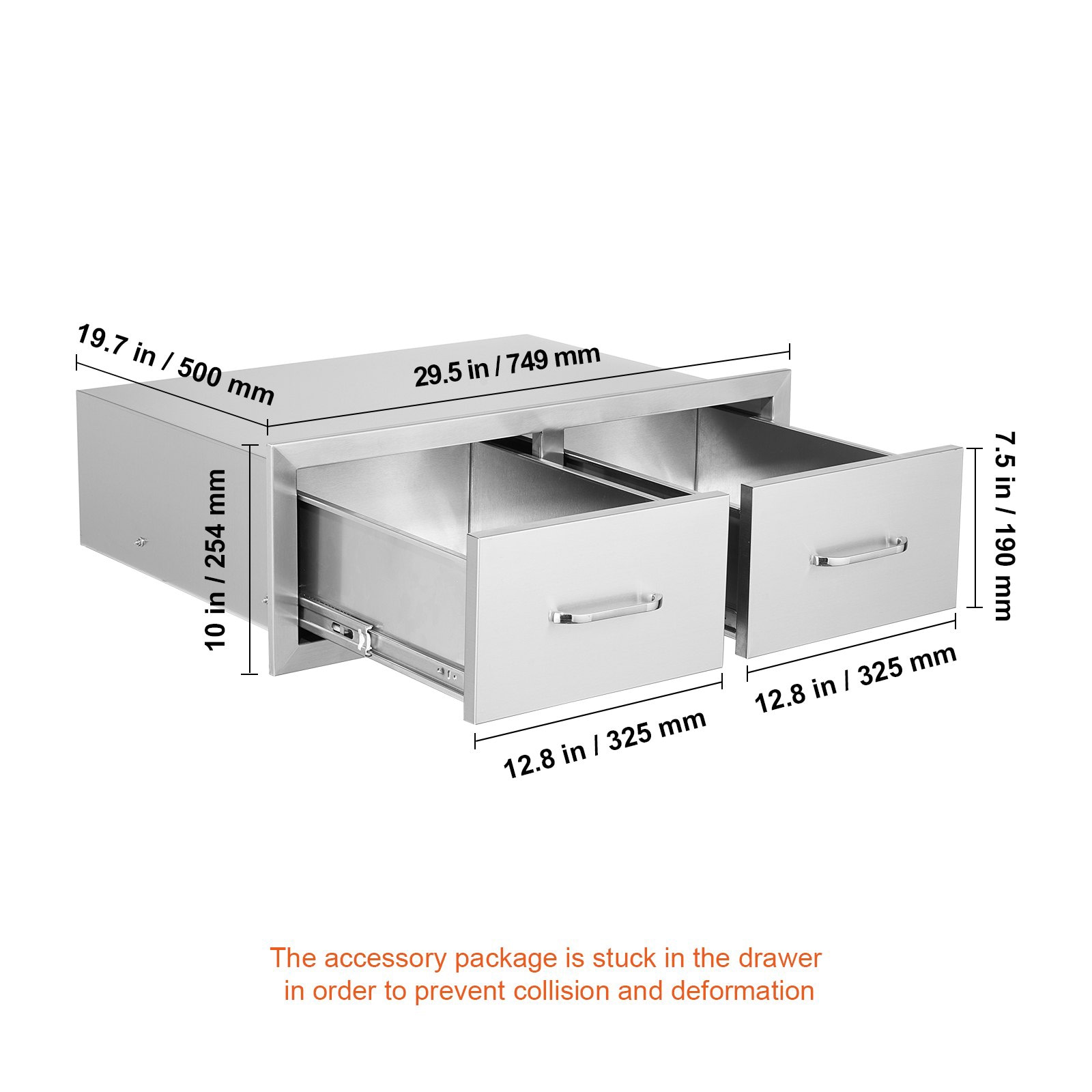 GIVIMO LSHLWGMSS0008 Builtin-Grill-Cabinet-Parts - View #3