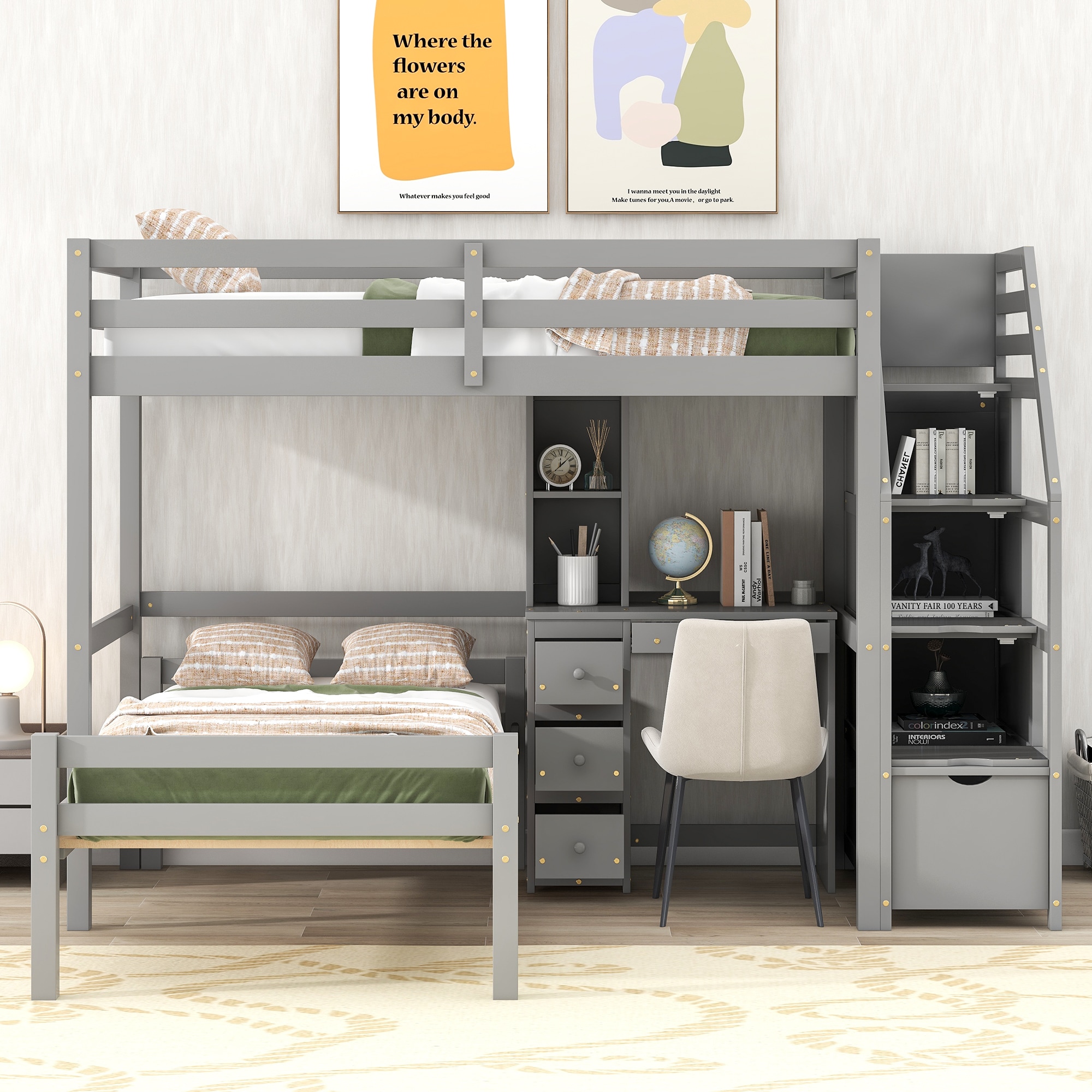 Qualler JIOU0071E Bunk-Beds - View #3