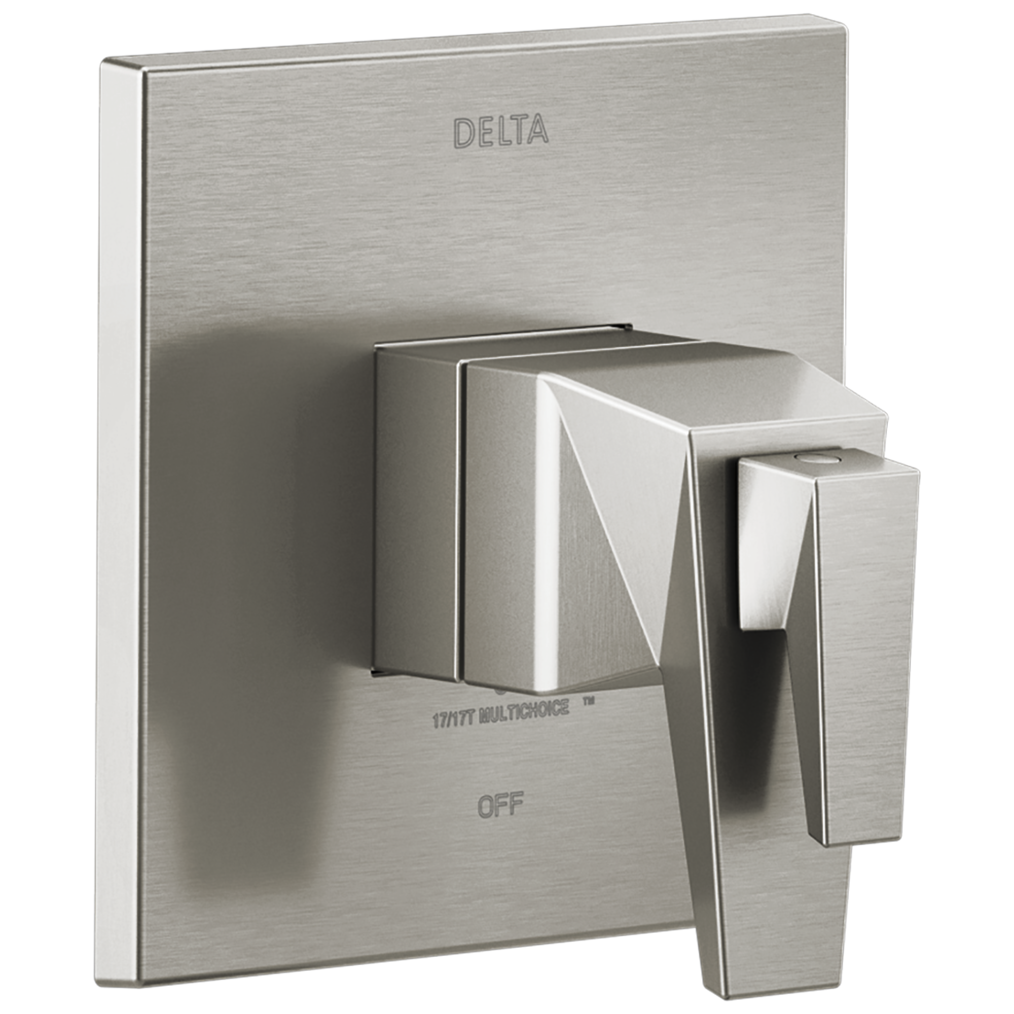 Delta Trillian Lumicoat Stainless 4.5-in Bathtub/Shower Diverter (0.5 ...