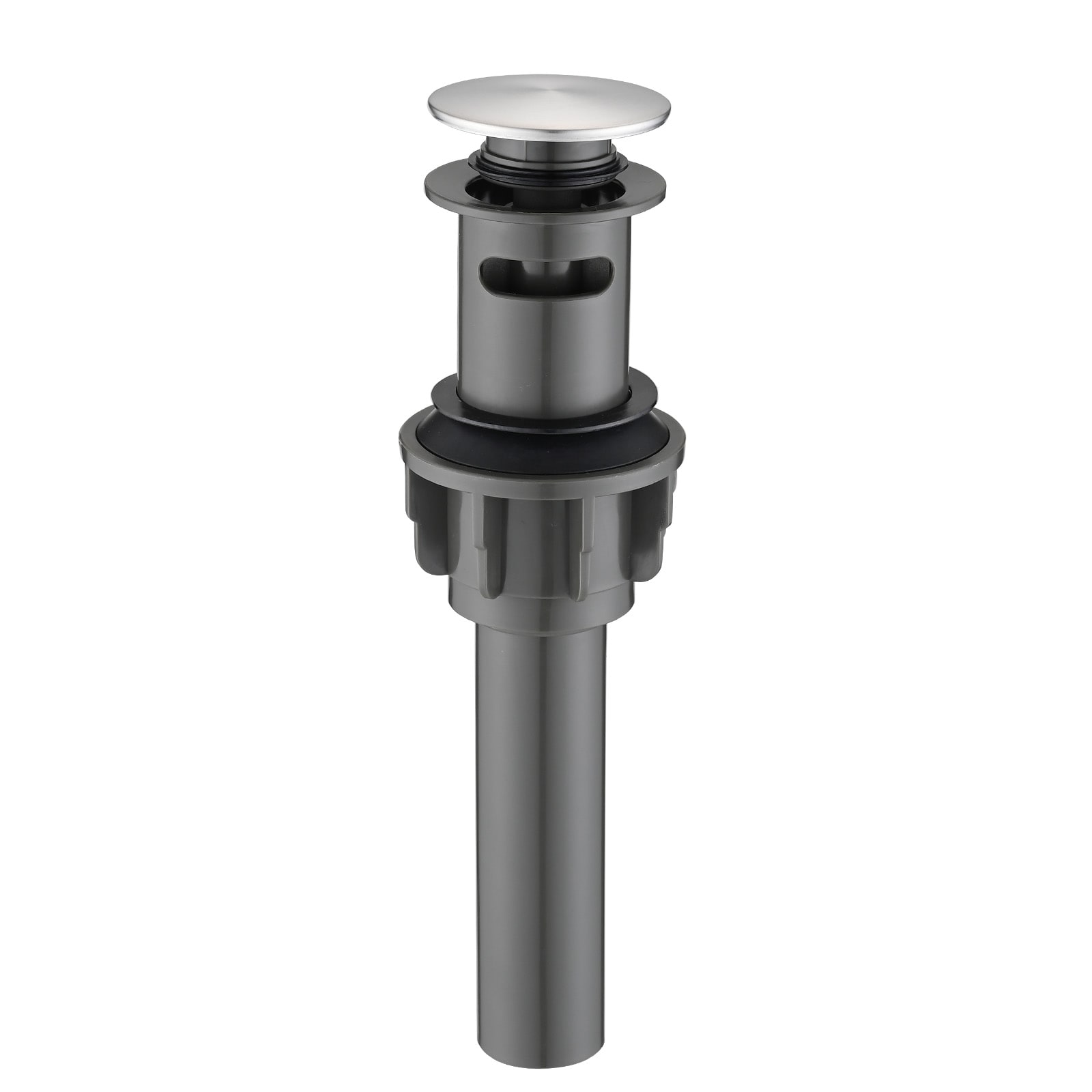 UCLIMAA Bathroom Sink Pop Up Drain with Overflow and ABS Body #UC536006BN