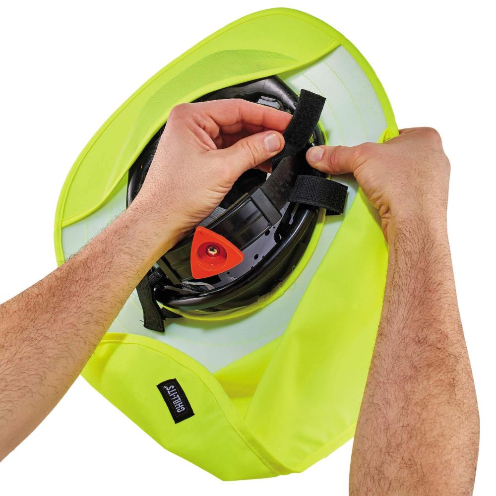 Ergodyne Chill Its 6650 Baseball Cap, Hat with Neck Shade, Sweat Wicking,  High Visibility , Lime : : Tools & Home Improvement