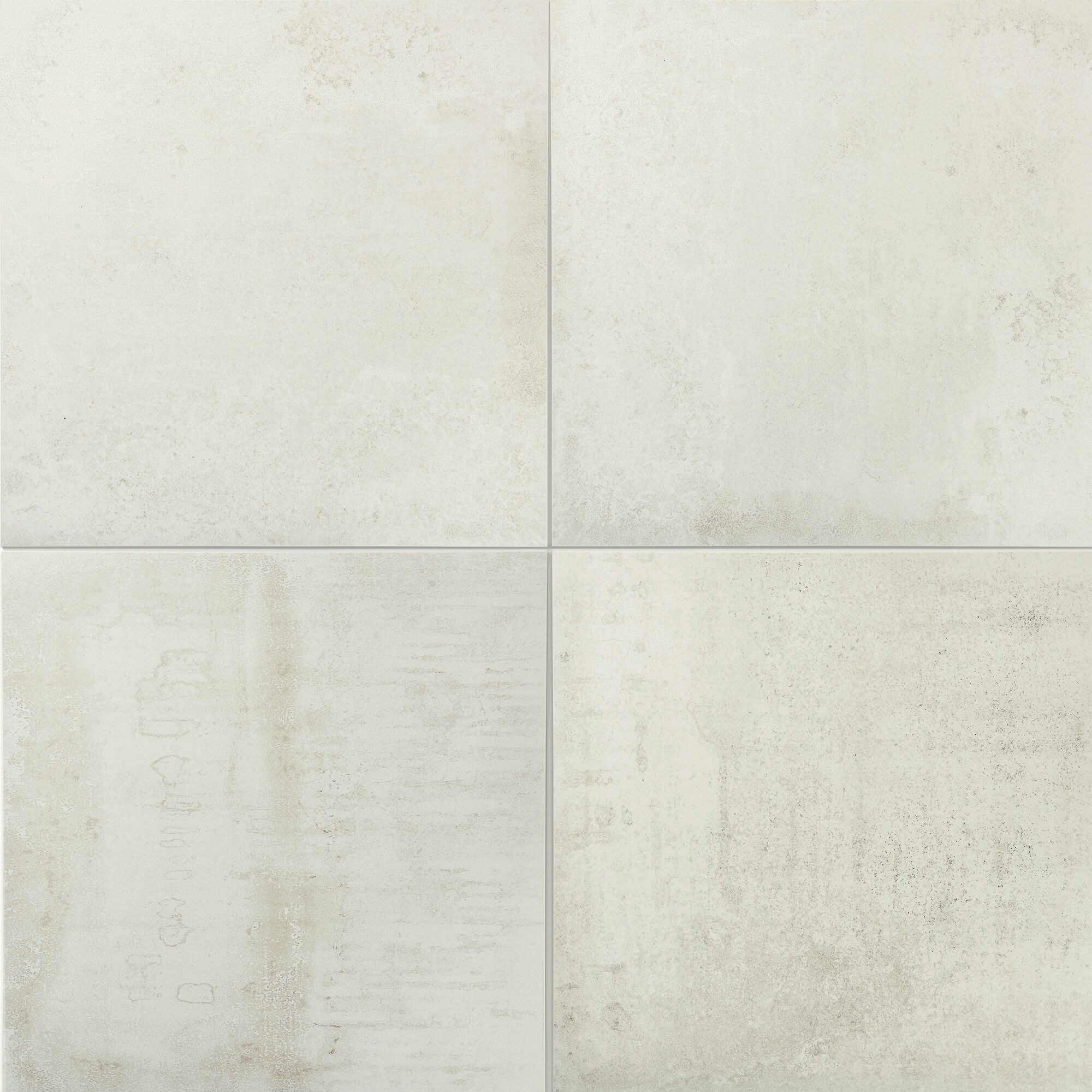 Crossville EnGarde 8-Pack Chalk 12-in x 24-in Metallic Porcelain Stone Look Floor and Wall Tile