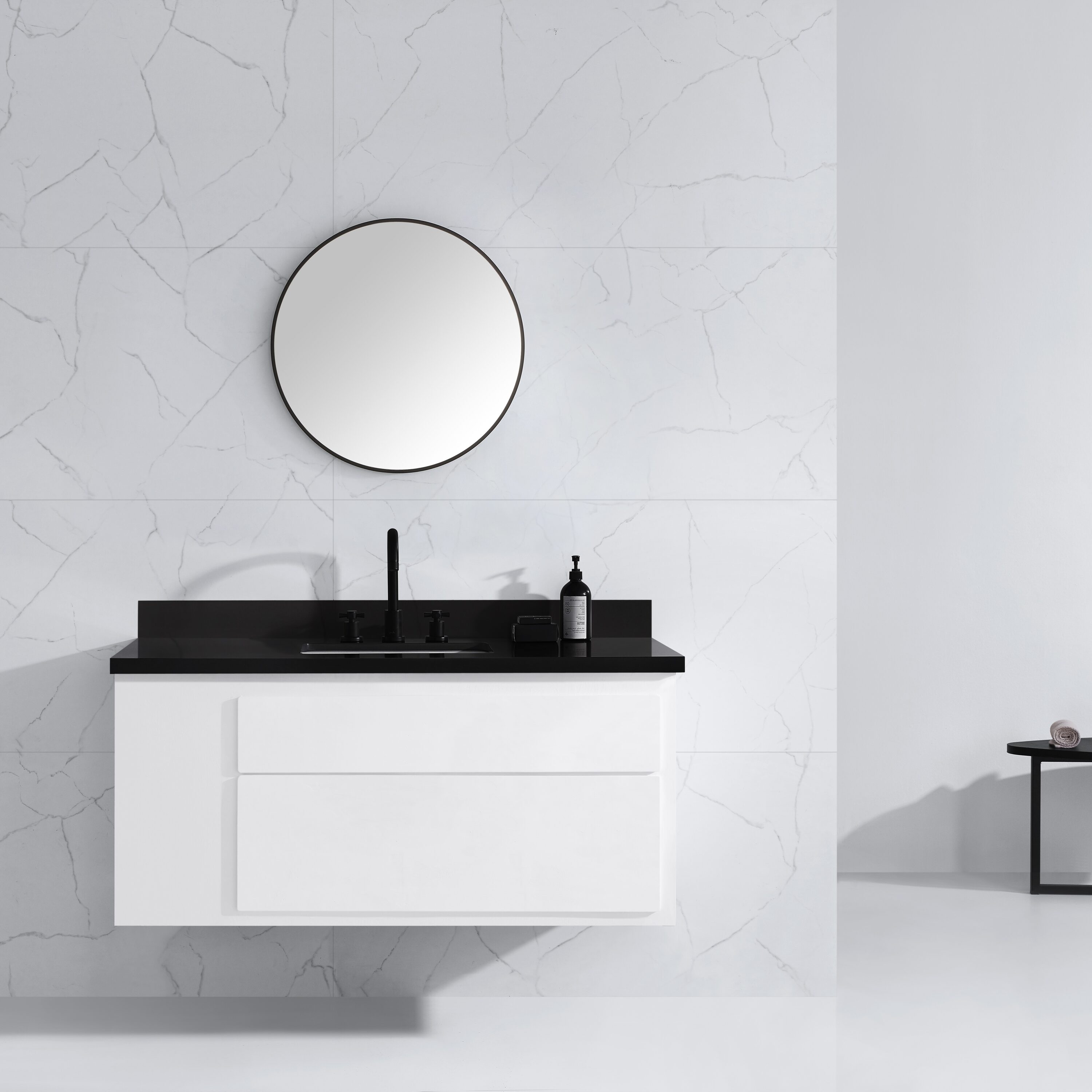 Avanity AVON-M24-MB Framed-Bath-Mirrors - View #3