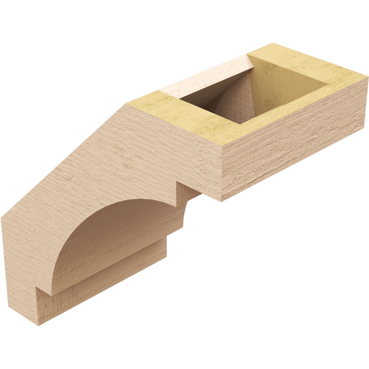 Ekena Millwork BRCUR05X08X08MRCRCPR braces - View #6