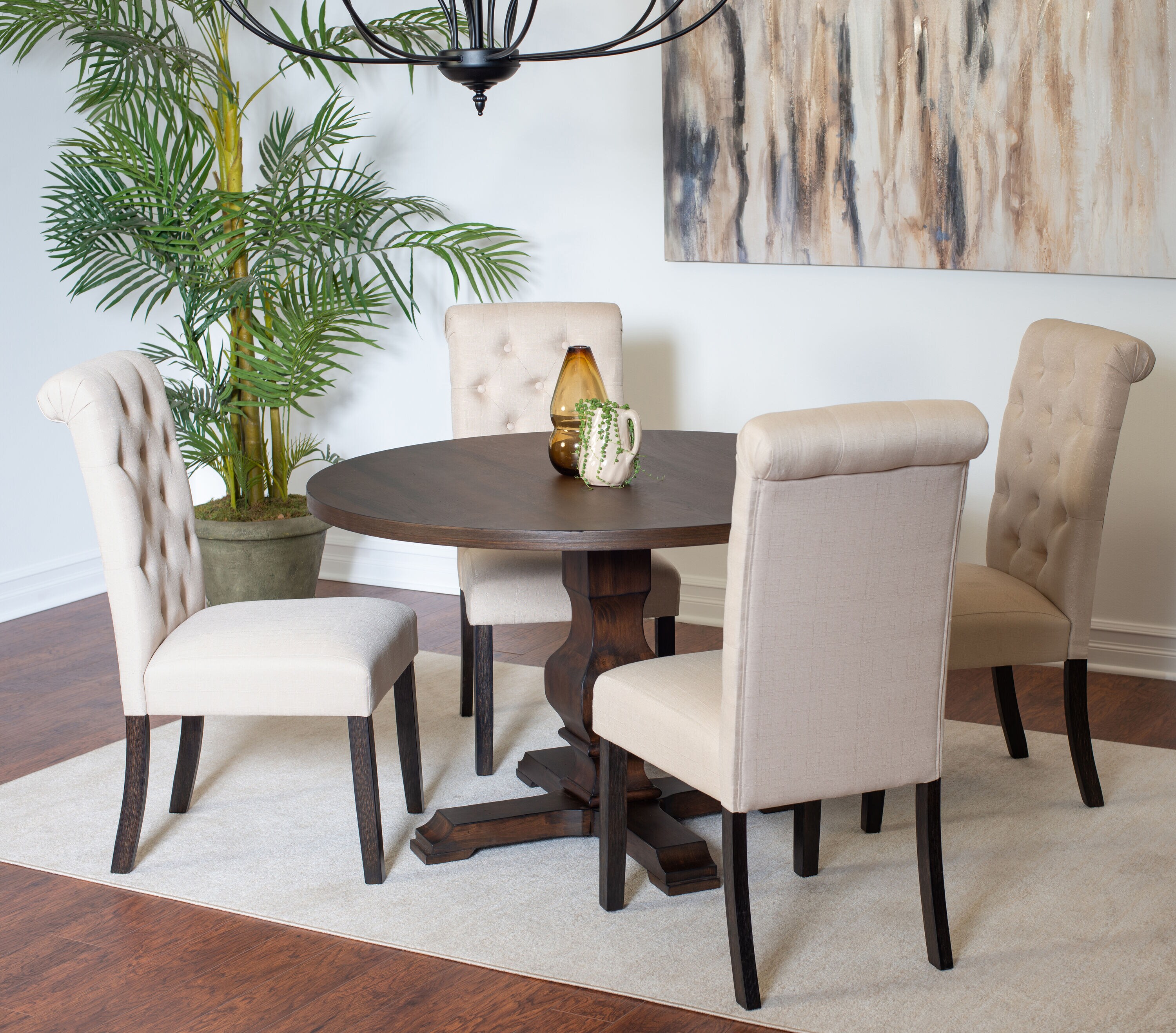 Roundhill Furniture T407-C361TAX2 Dining-Sets - View #3
