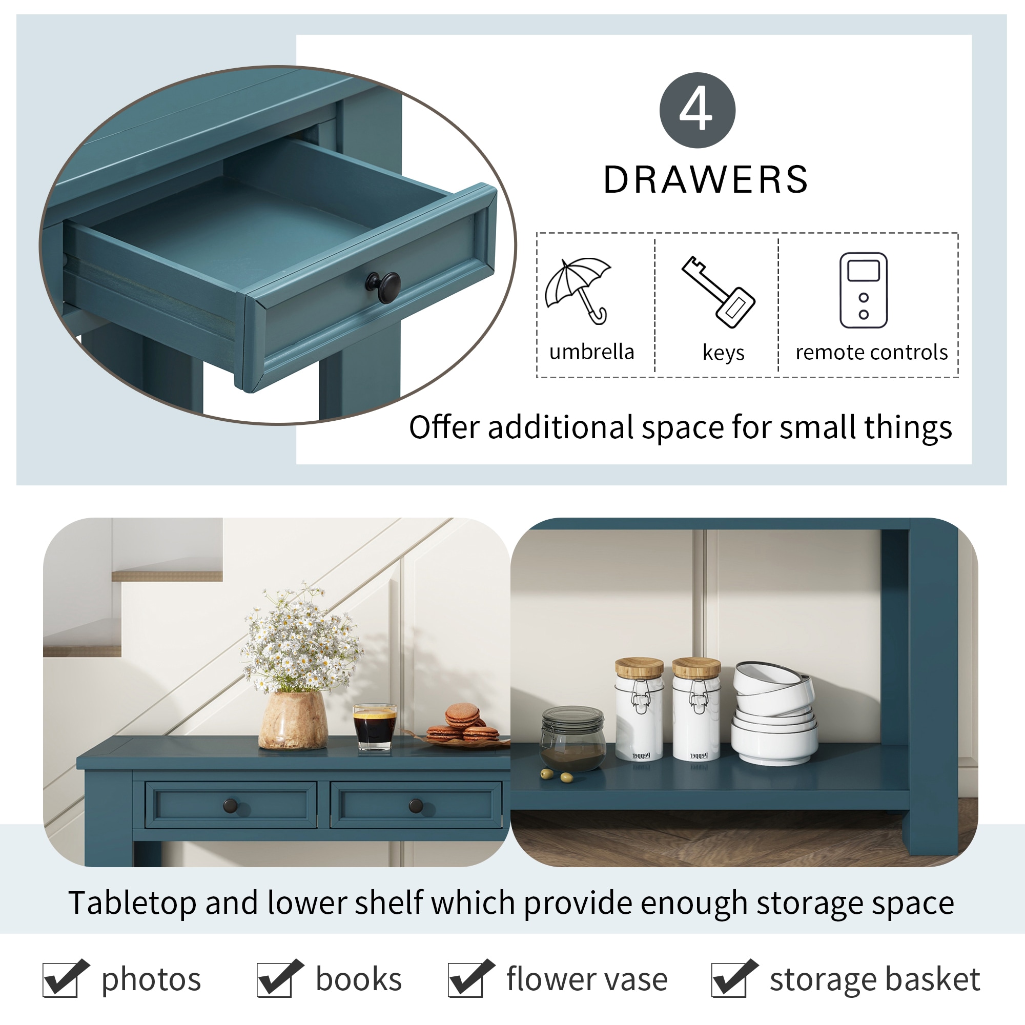 ModernLuxe WF287219AAC Console-Sofa-Tables - View #7