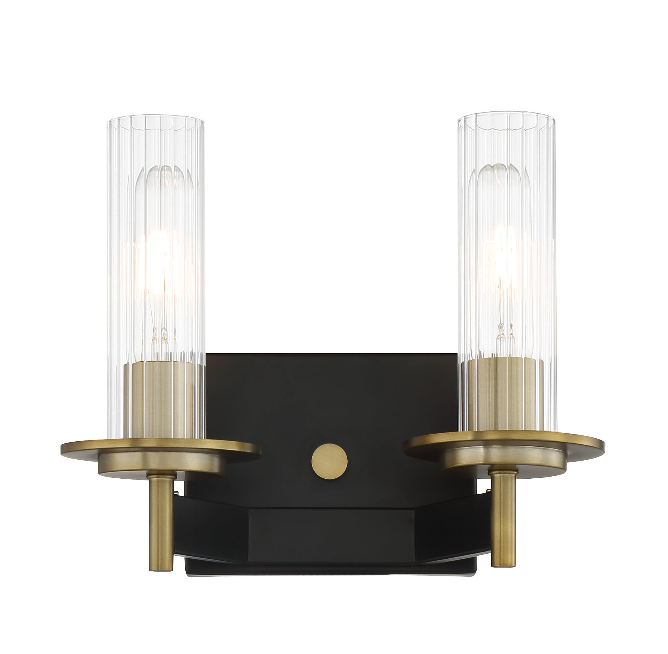 Minka Lavery 2542-726 Baldwin Park 11-in 2 -Light Multiple finishes Multiple colors Transitional Vanity light bar