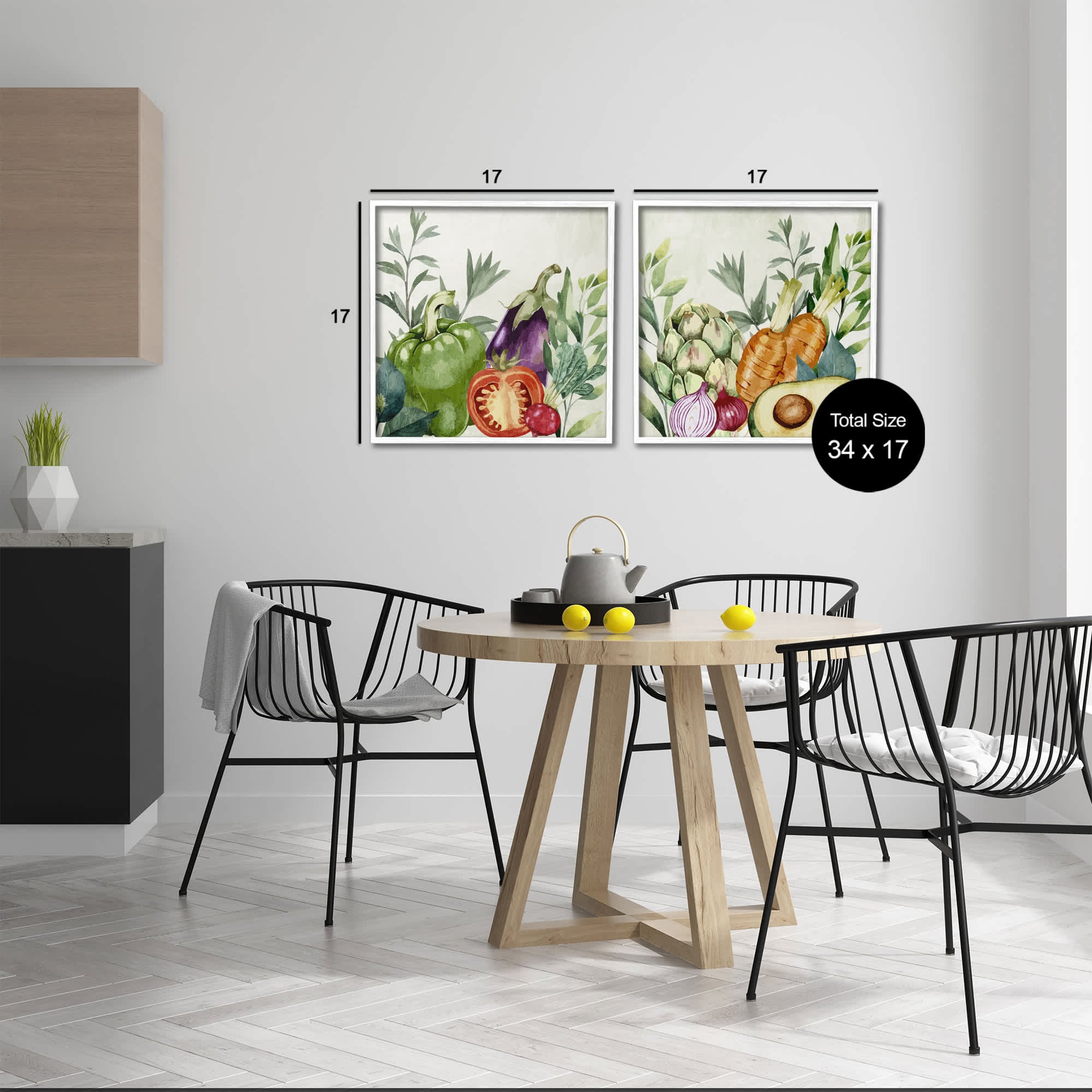 Stupell Industries B2-781-WFR-2PC-17X17 Wall-Art - View #2