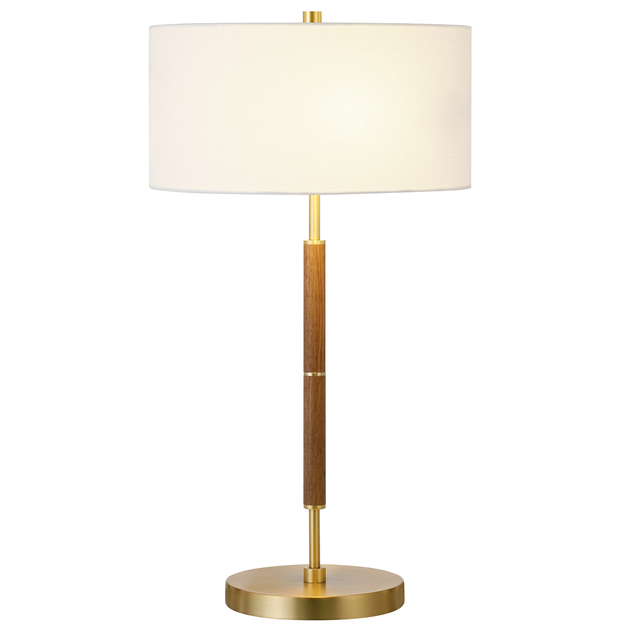 Simone Aged Brass Floor Lamp | Bassett Furniture