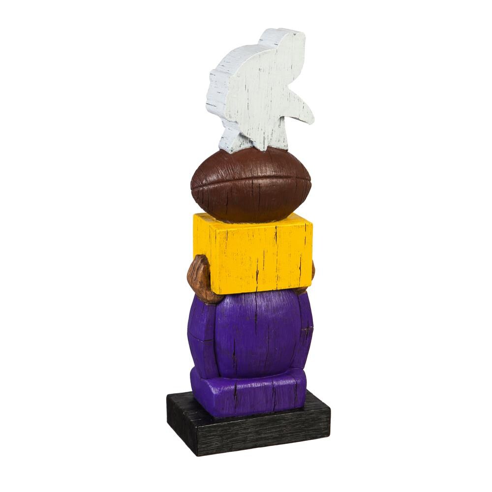 Team Sports America Baltimore Ravens 12-in H x 7-in W Purple Animal Garden  Statue in the Garden Statues department at