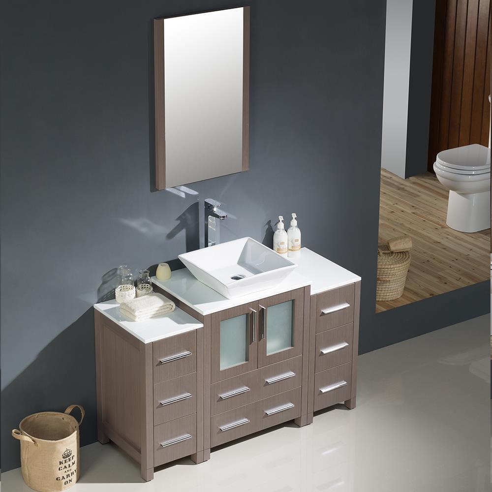 Fresca FVN62-122412GO-VSL Bath-Vanity-Combo - View #3