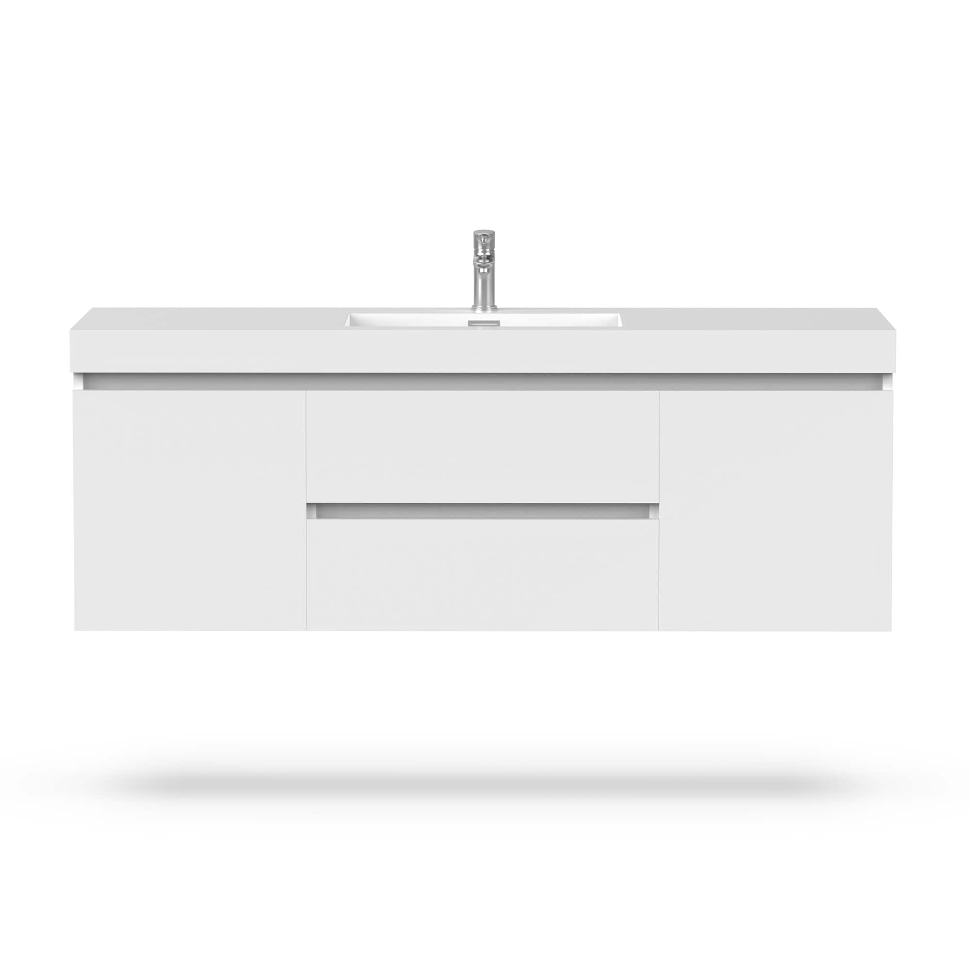 Vanity Art VA6060W-P Bath-Vanity-Combo - View #5