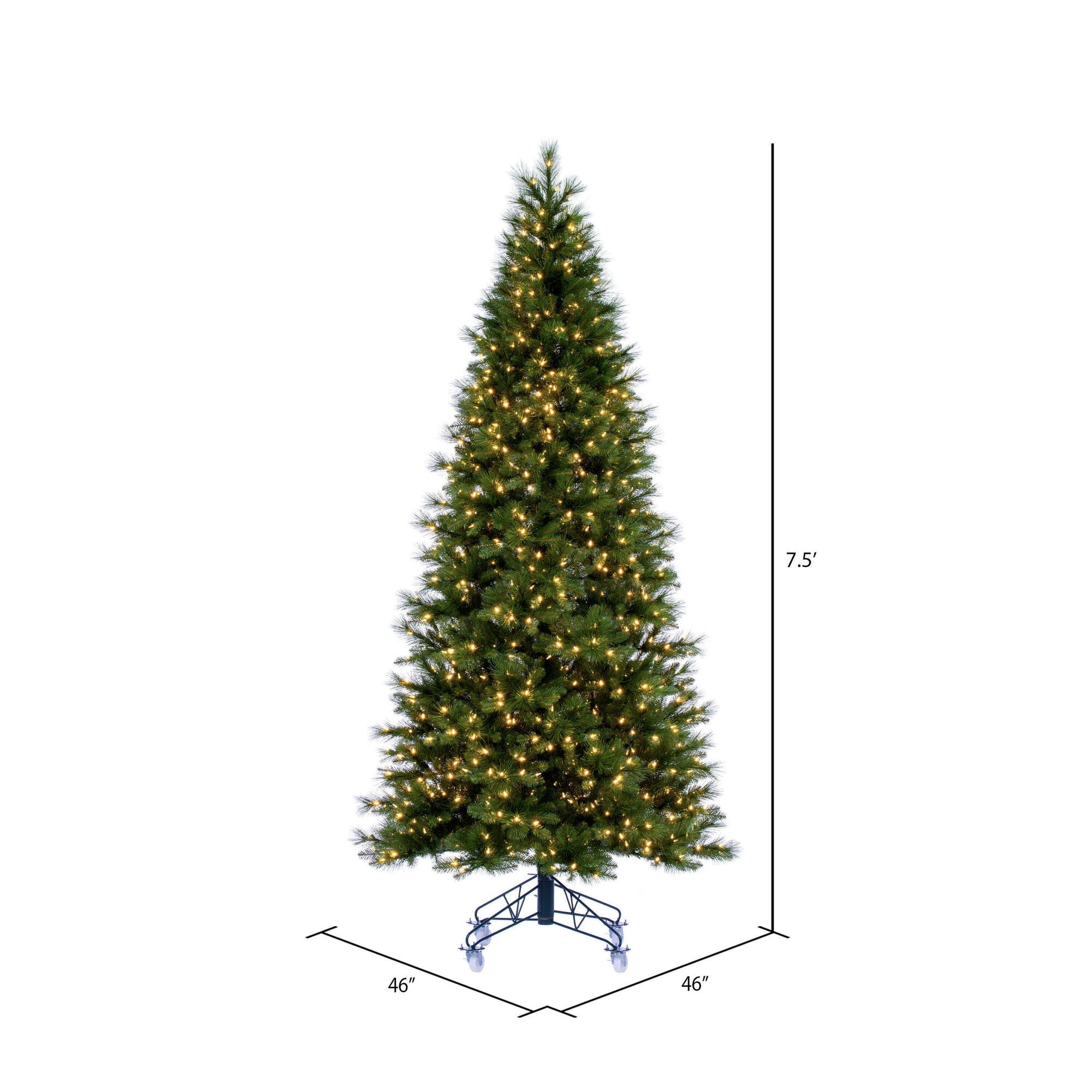 Vickerman G225176LED Artificial-Christmas-Trees - View #3