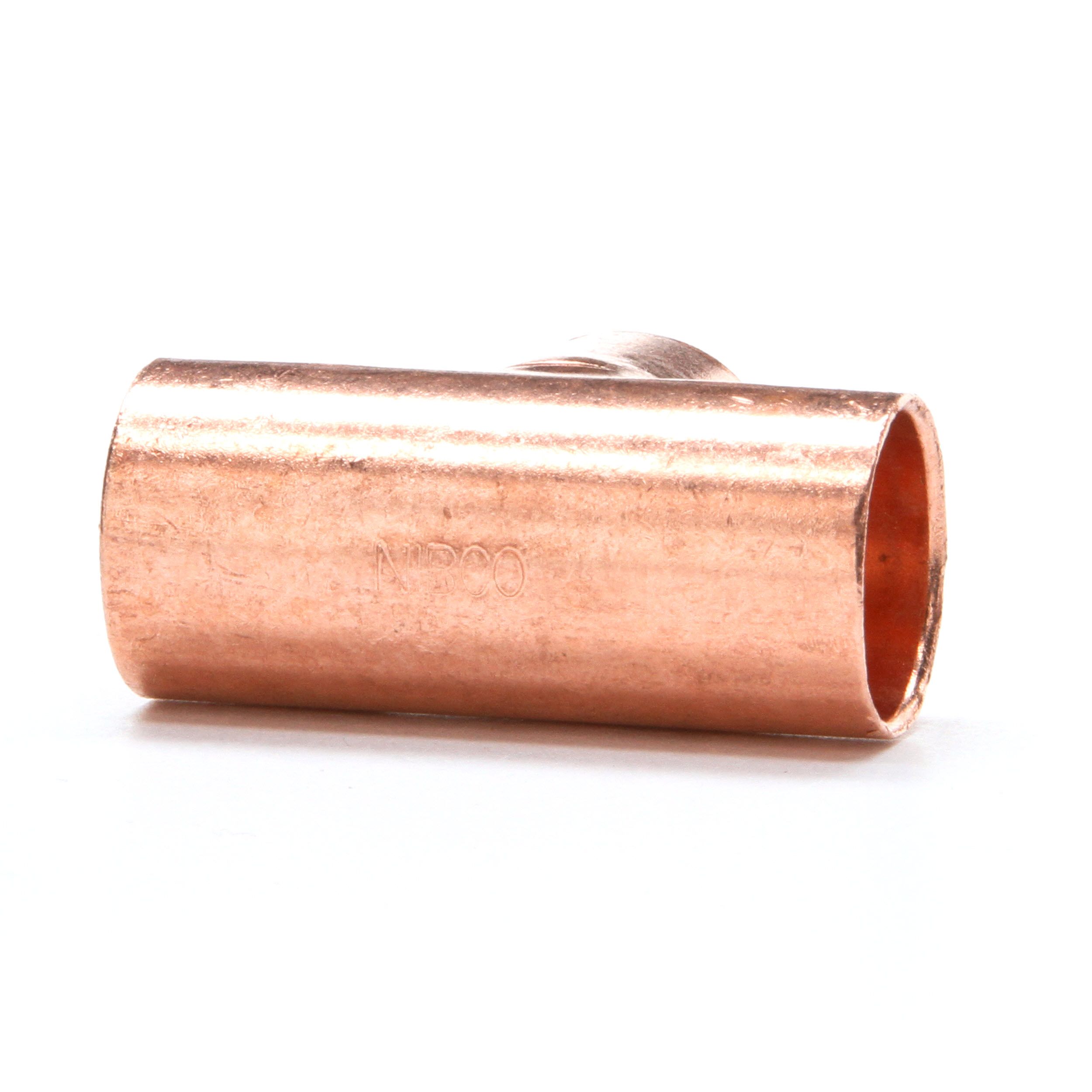 1-1/2" inch Copper Solder Coupling with Stop Sweat  CxC 