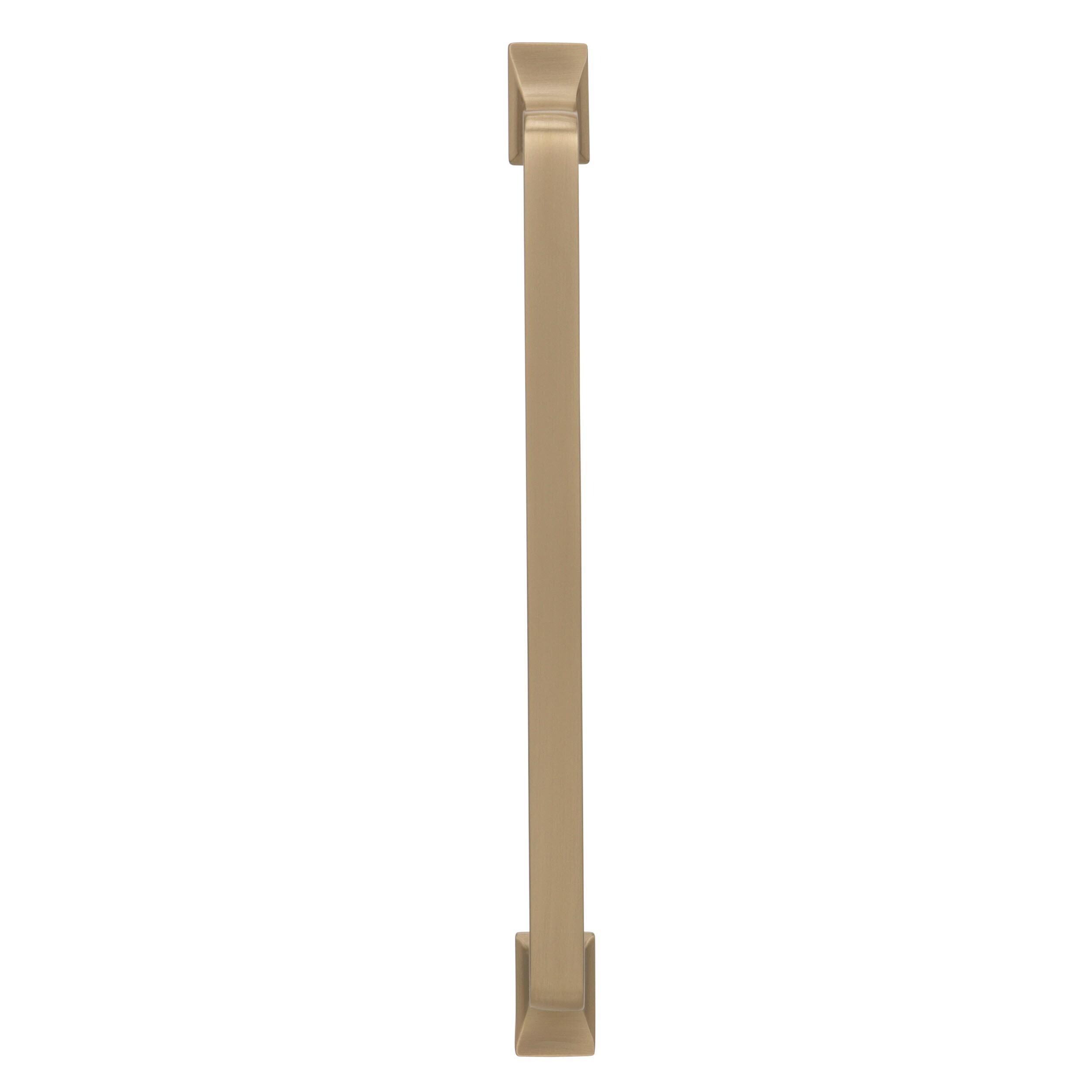 Golden Champagne Steel Cabinet Pull with Mounting Hardware