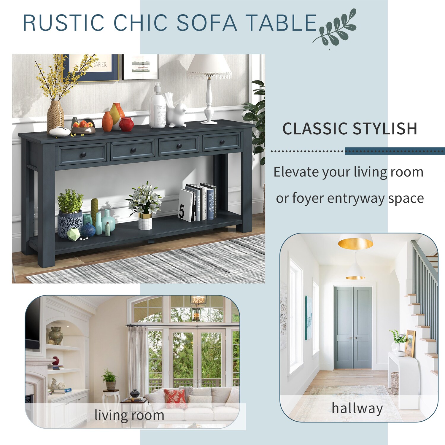 Qualler TRFU7219M Console-Sofa-Tables - View #4