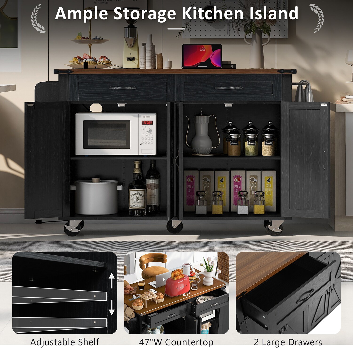 SINOFURN SYB260006BK Kitchen-Furniture - View #12
