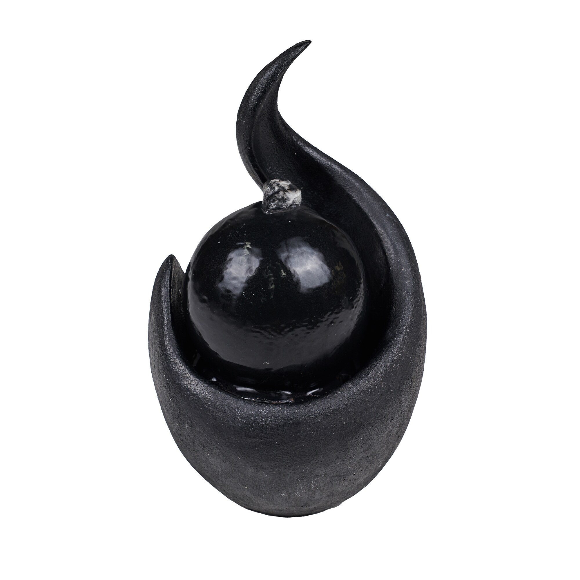 Hi-Line Gift 79072 2-in H Resin Tabletop Outdoor Fountain Pump Included