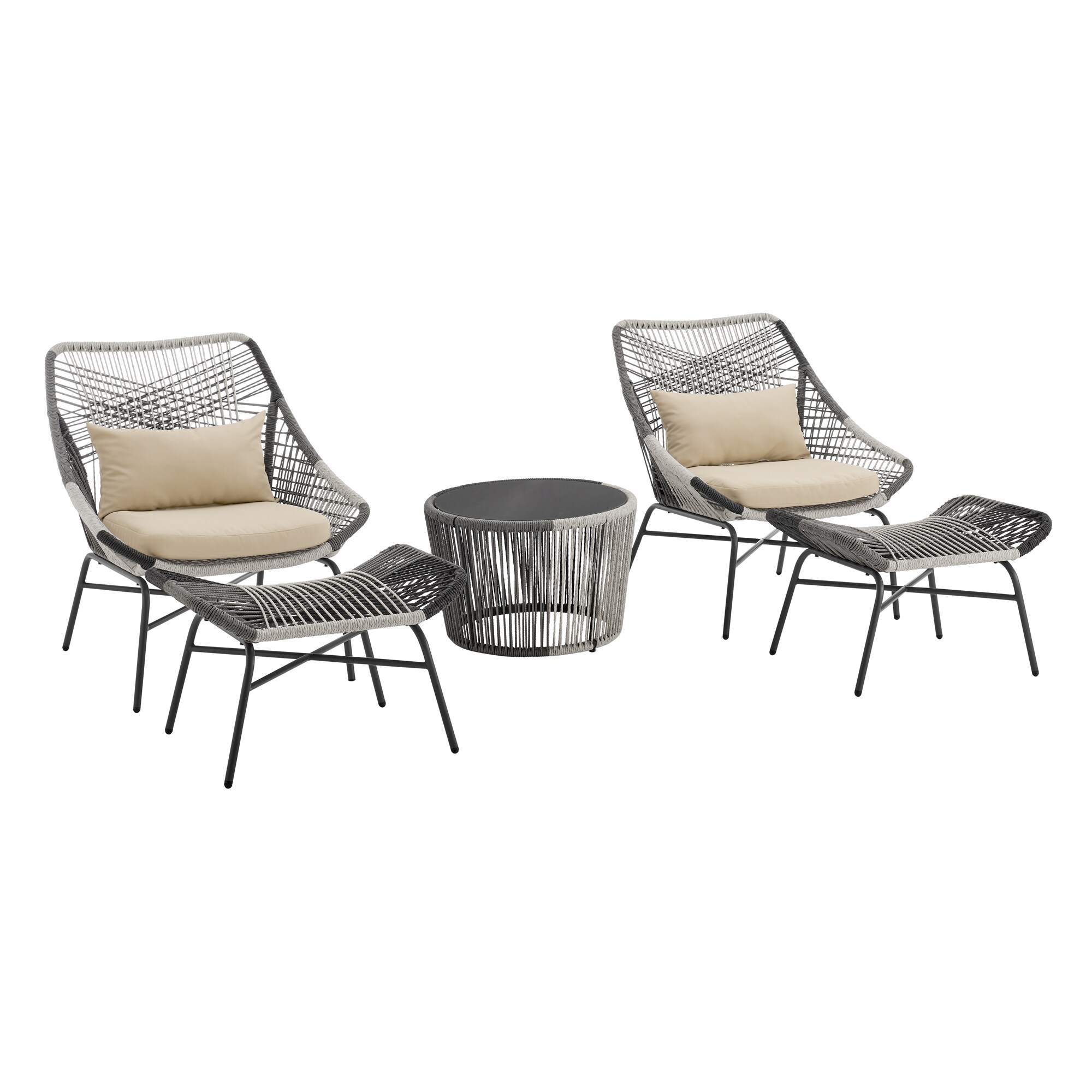 Manhattan Comfort OD-CV023-CR Patio-Conversation-Sets - View #8