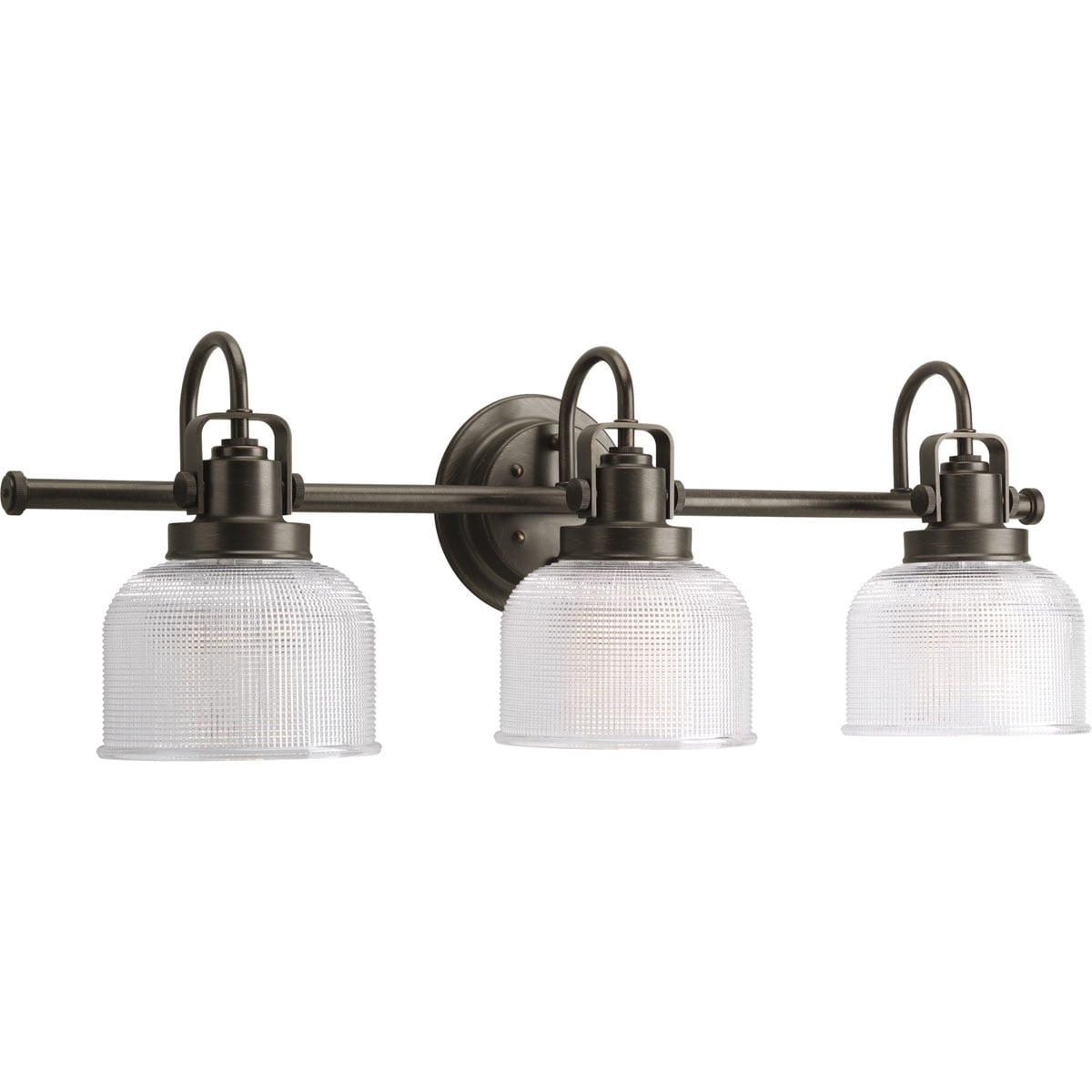 Progress Lighting P2992-74 Archie 26.25-in 3 -Light Bronze Coastal Vanity light