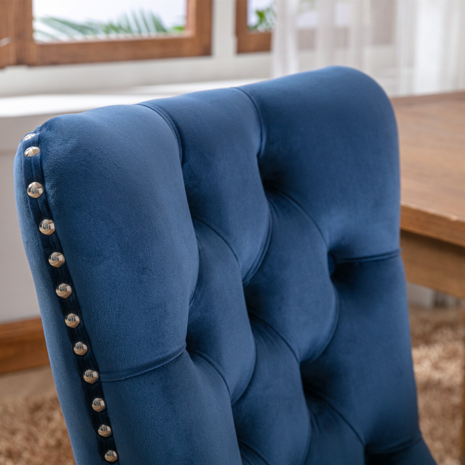 TATAHANCE AAF43-DC21BLUE Dining-Chairs - View #3