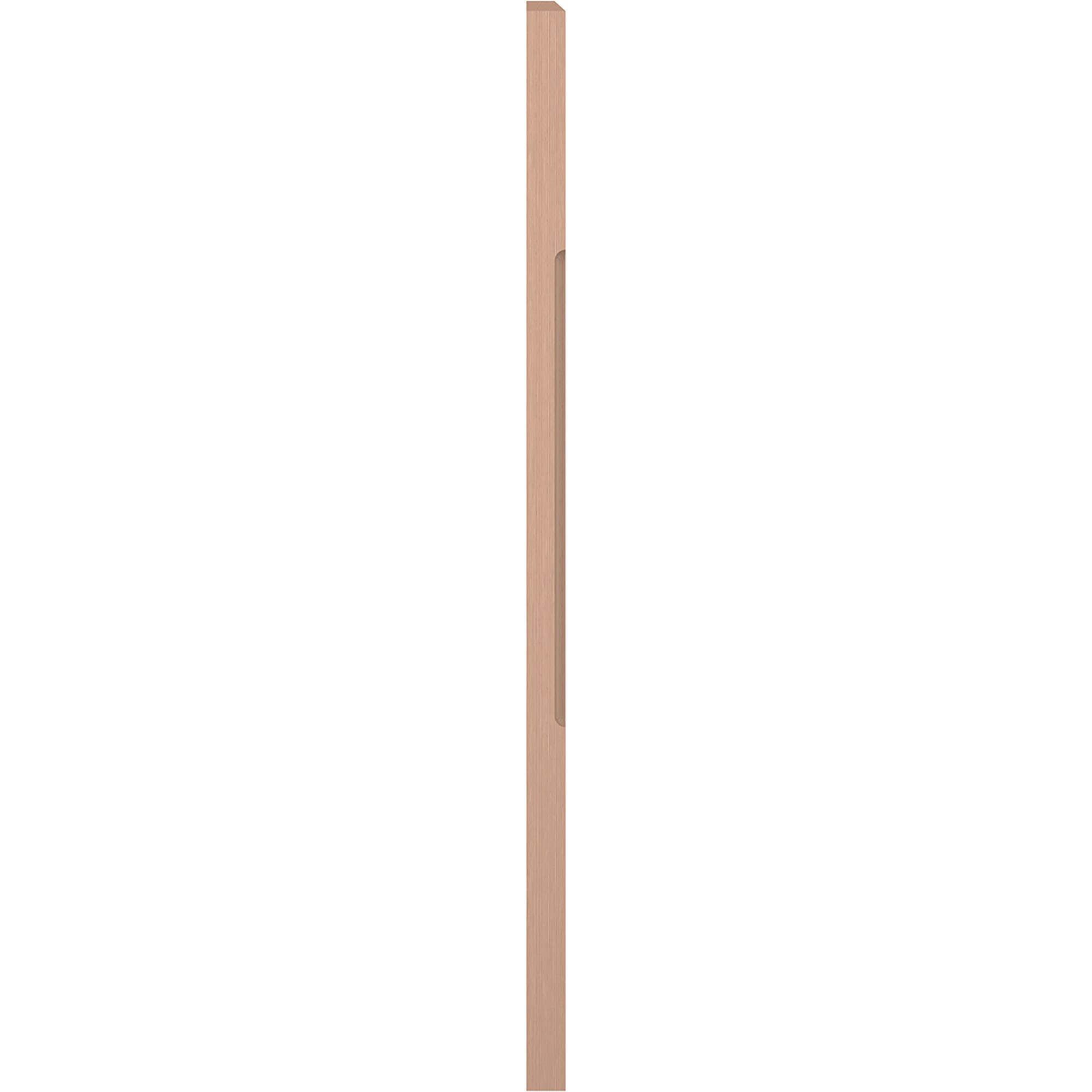 L.J. Smith Stair Systems LJC-4000 1-2-HM 48-in x 3.25-in Unfinished Hard maple Stair Newel Post