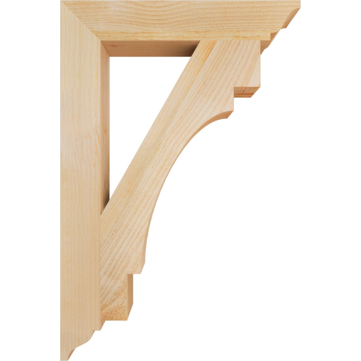 Ekena Millwork BKT04X24X36MRC01RDF Exterior-Brackets-Braces - View #3