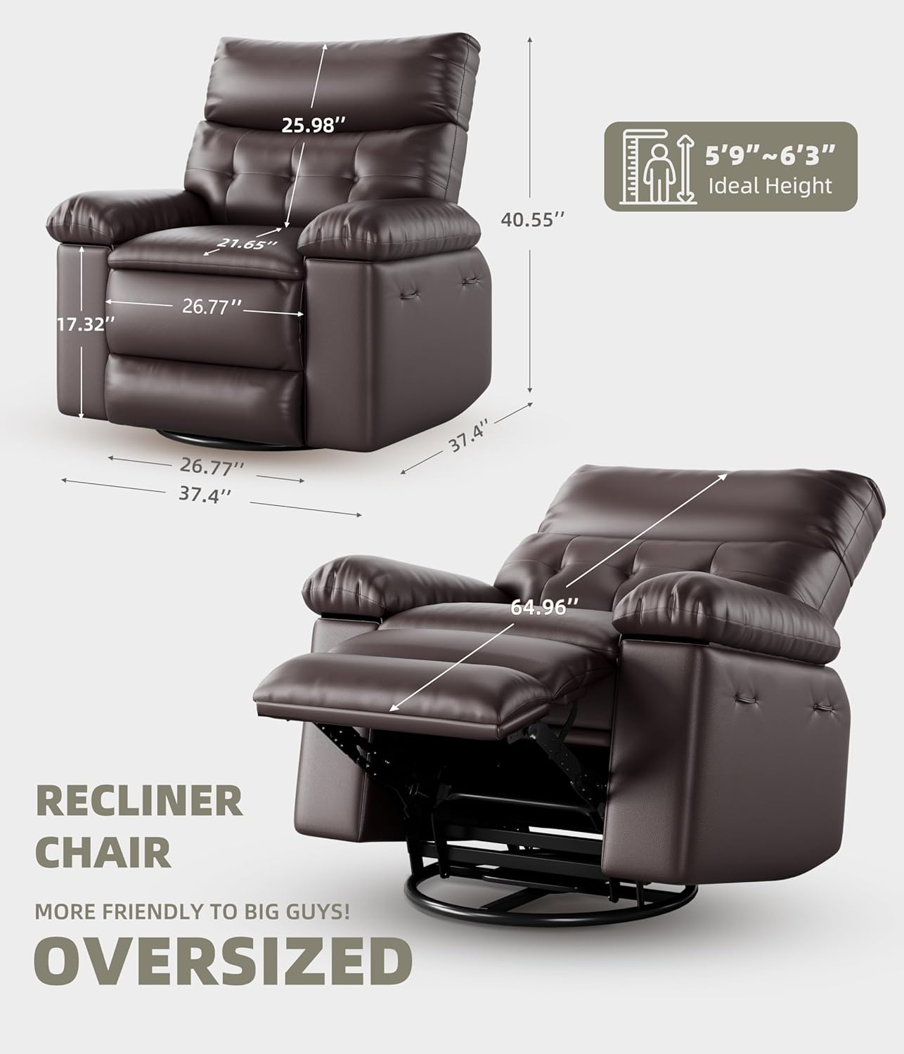 Garvee ABODE-PHOXGBX recliners - View #2