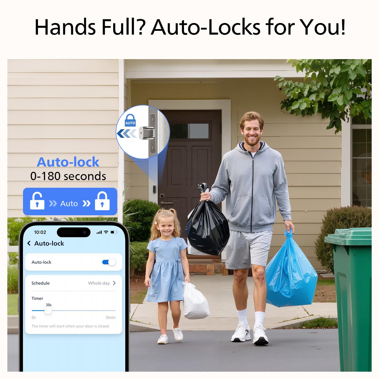 Adrinfly LAD0819D033 Door-Deadbolts - View #6