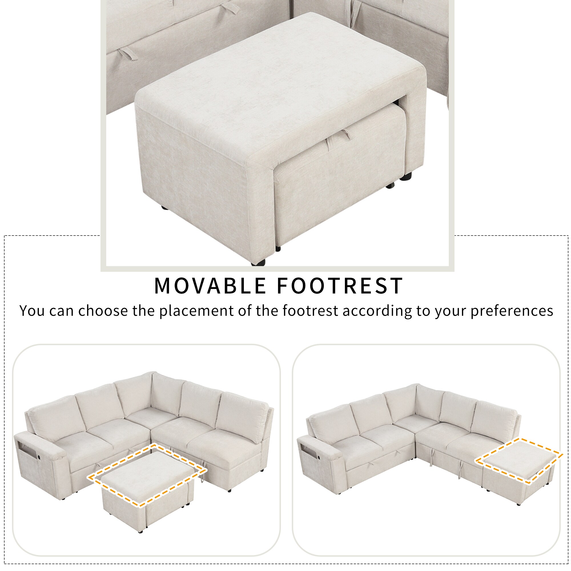 JIMSMAISON JMUSSO54BEG Sofas-Loveseats - View #8